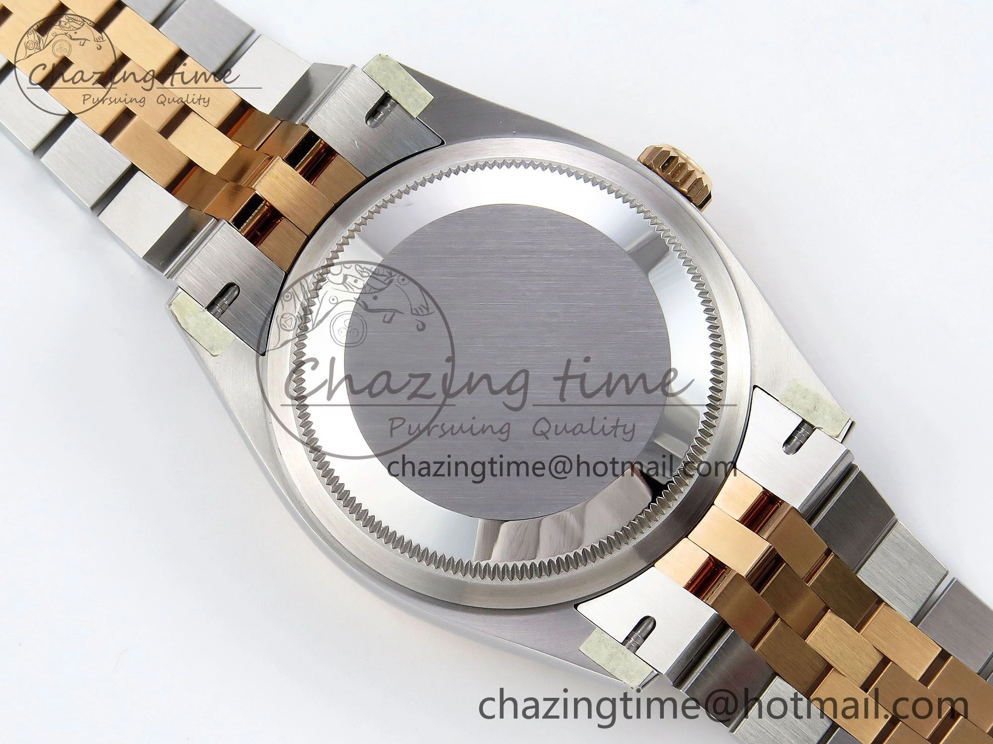 DateJust 36 126231 Clean 1:1 Best Edition 904L Steel Gray DIal Green Roman Marker on SS RG Jubilee Bracelet VR3235