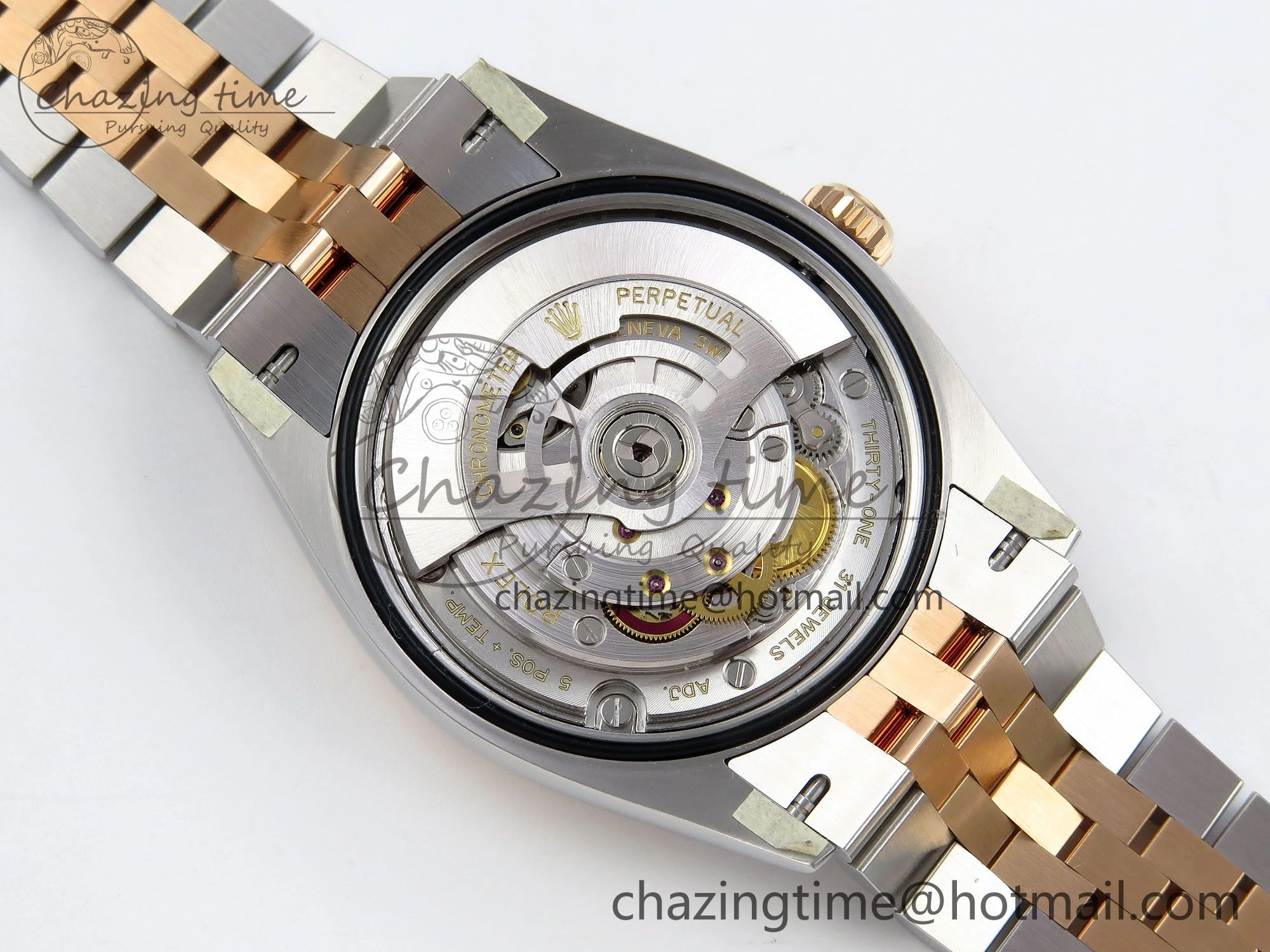 DateJust 36 126231 Clean 1:1 Best Edition 904L Steel Gray DIal Green Roman Marker on SS RG Jubilee Bracelet VR3235