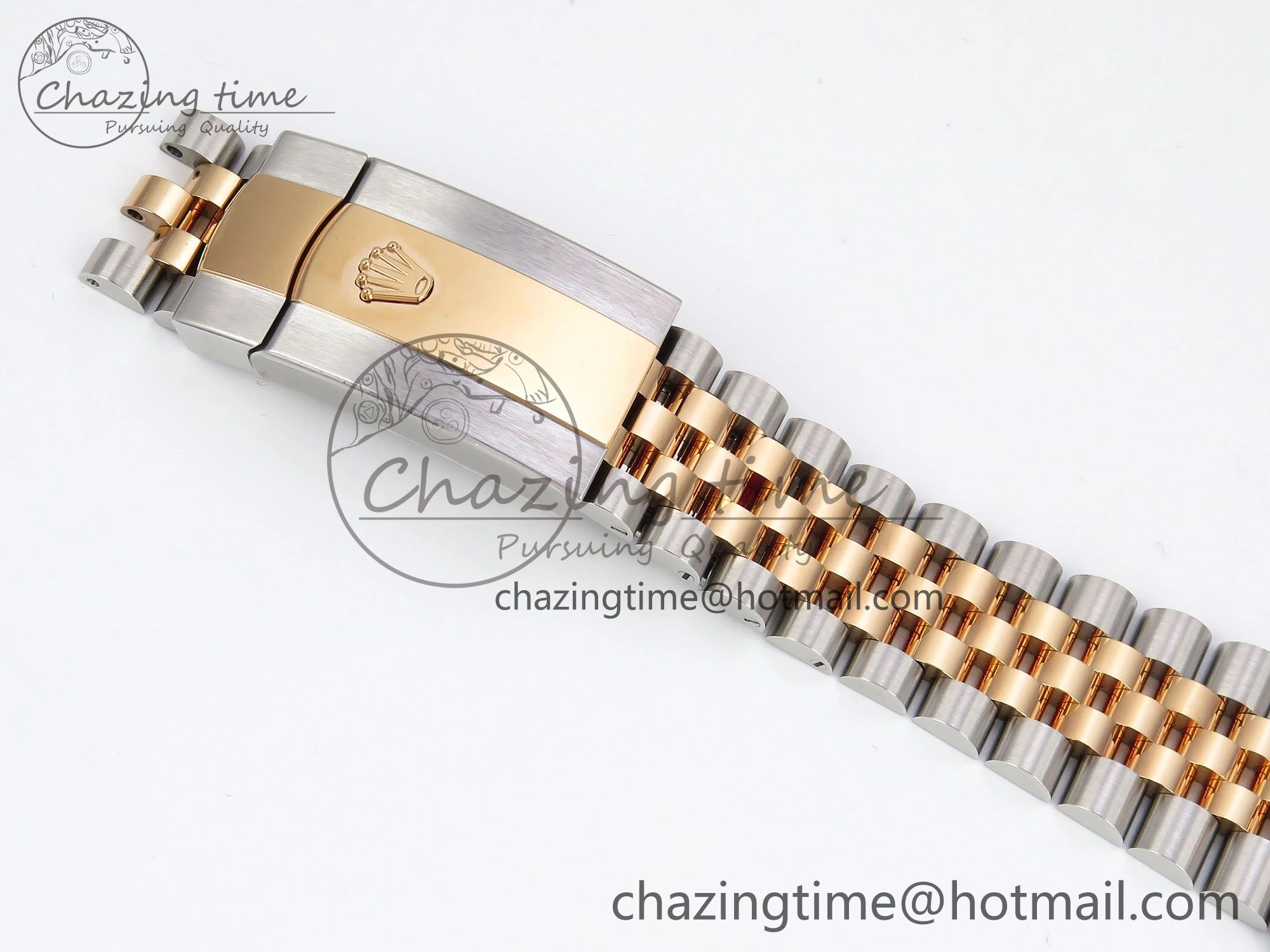 DateJust 36 126231 Clean 1:1 Best Edition 904L Steel Gray DIal Green Roman Marker on SS RG Jubilee Bracelet VR3235