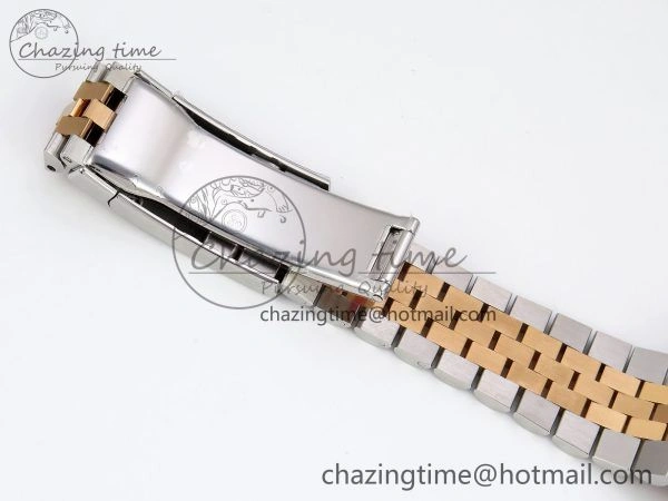 DateJust 36 126231 Clean 1:1 Best Edition 904L Steel Gray DIal Green Roman Marker on SS RG Jubilee Bracelet VR3235