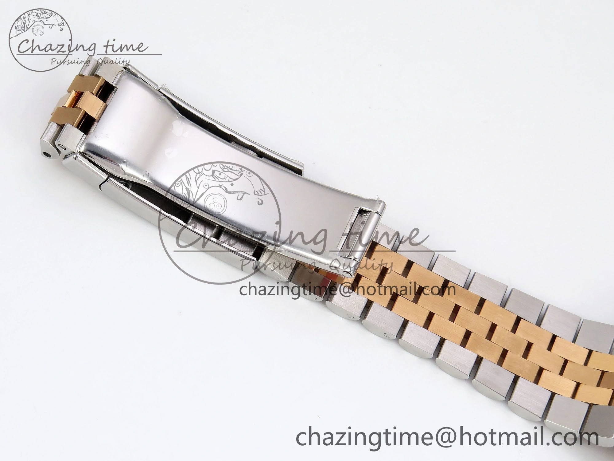 DateJust 36 126231 Clean 1:1 Best Edition 904L Steel Gray DIal Green Roman Marker on SS RG Jubilee Bracelet VR3235