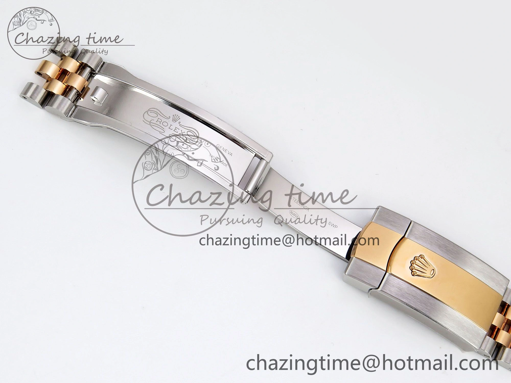 DateJust 36 126231 Clean 1:1 Best Edition 904L Steel Gray DIal Green Roman Marker on SS RG Jubilee Bracelet VR3235