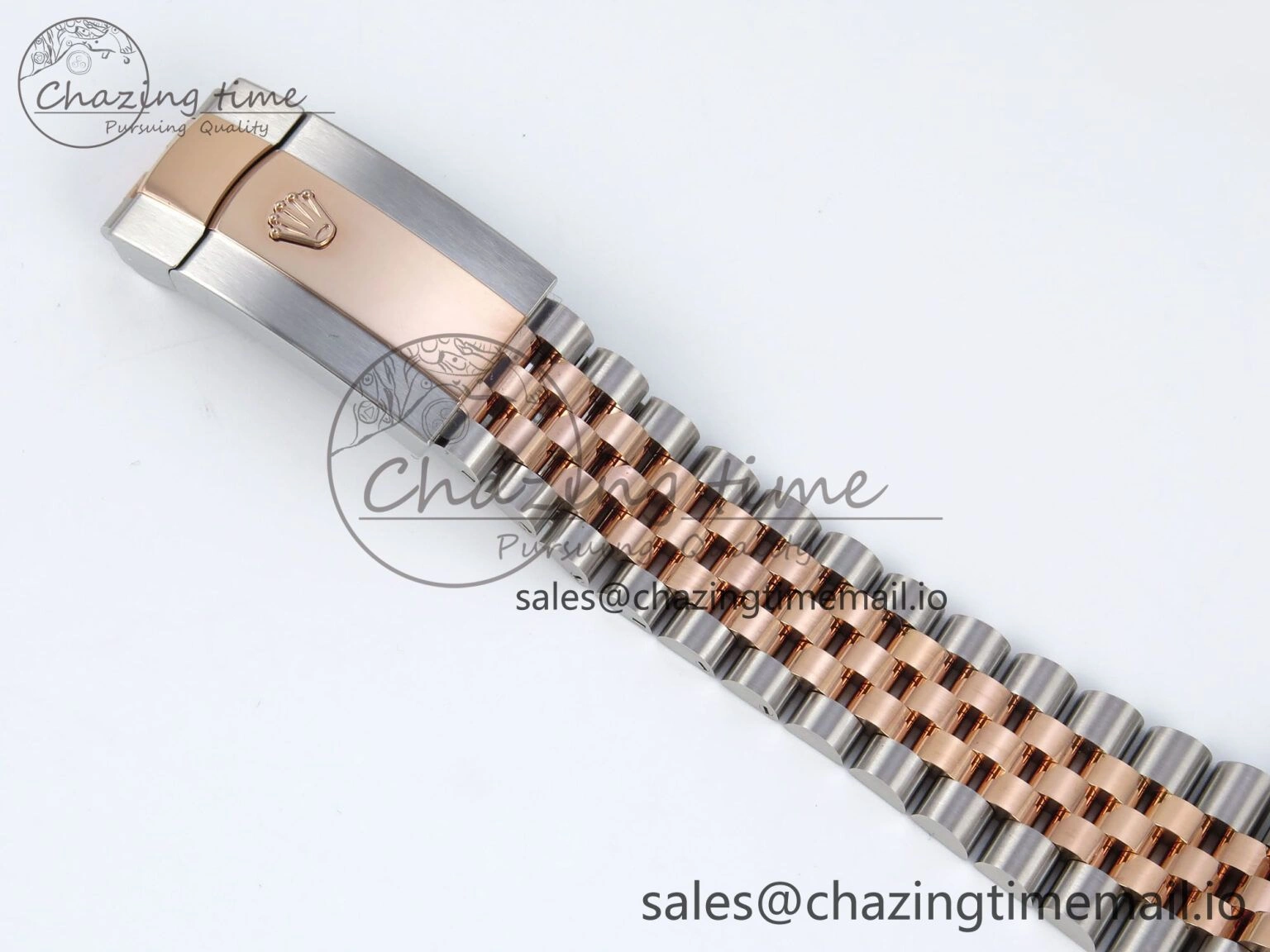 DateJust 36 126231 EWEF Best Edition Gray Textured Diamonds Dial on SS RG Jubilee Bracelet A3235