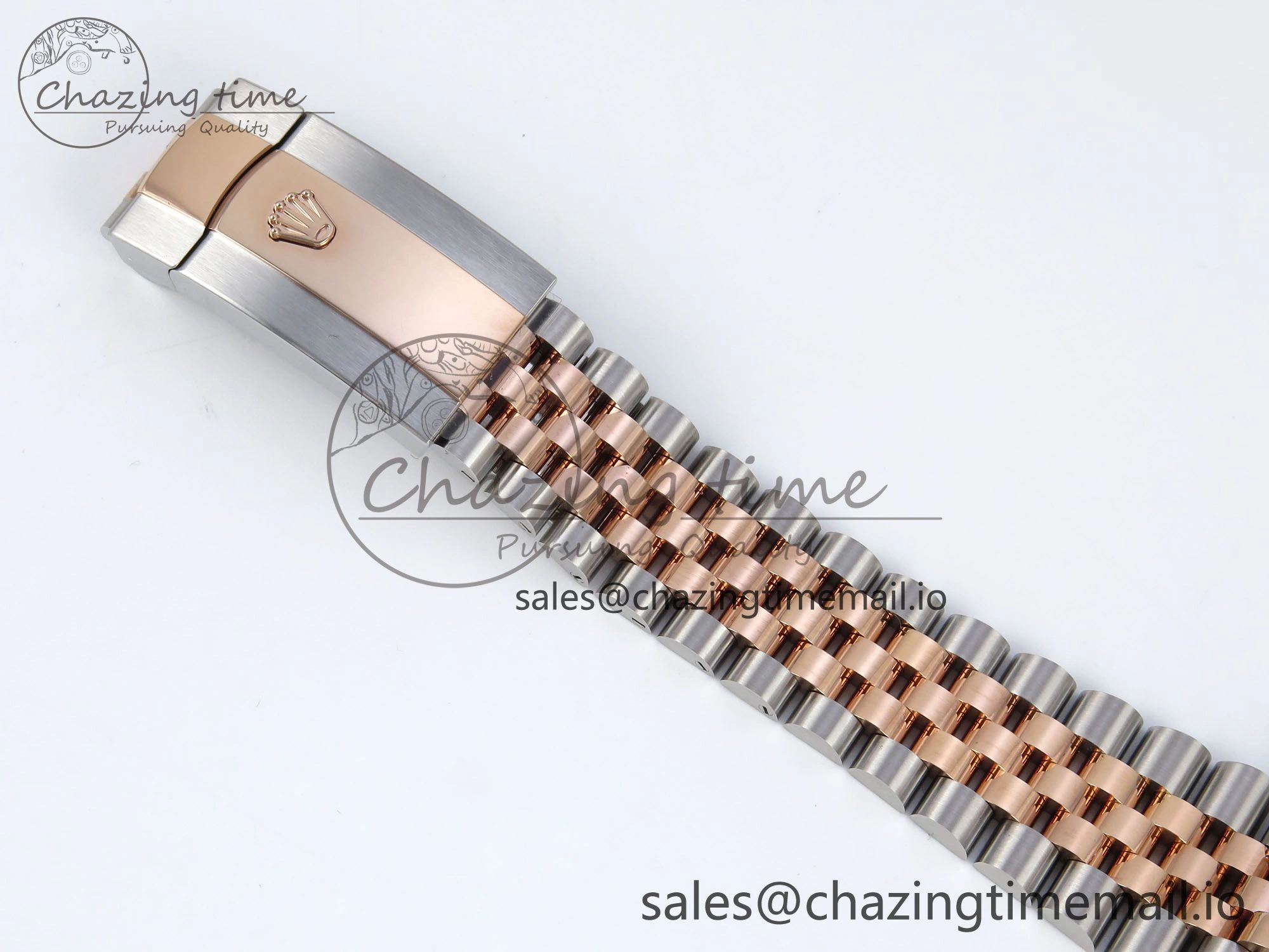 DateJust 36 126231 EWEF Best Edition Gray Textured Diamonds Dial on SS RG Jubilee Bracelet A3235