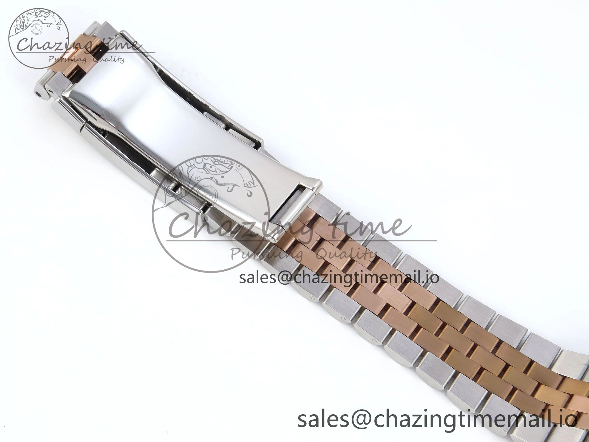 DateJust 36 126231 EWEF Best Edition Gray Textured Diamonds Dial on SS RG Jubilee Bracelet A3235
