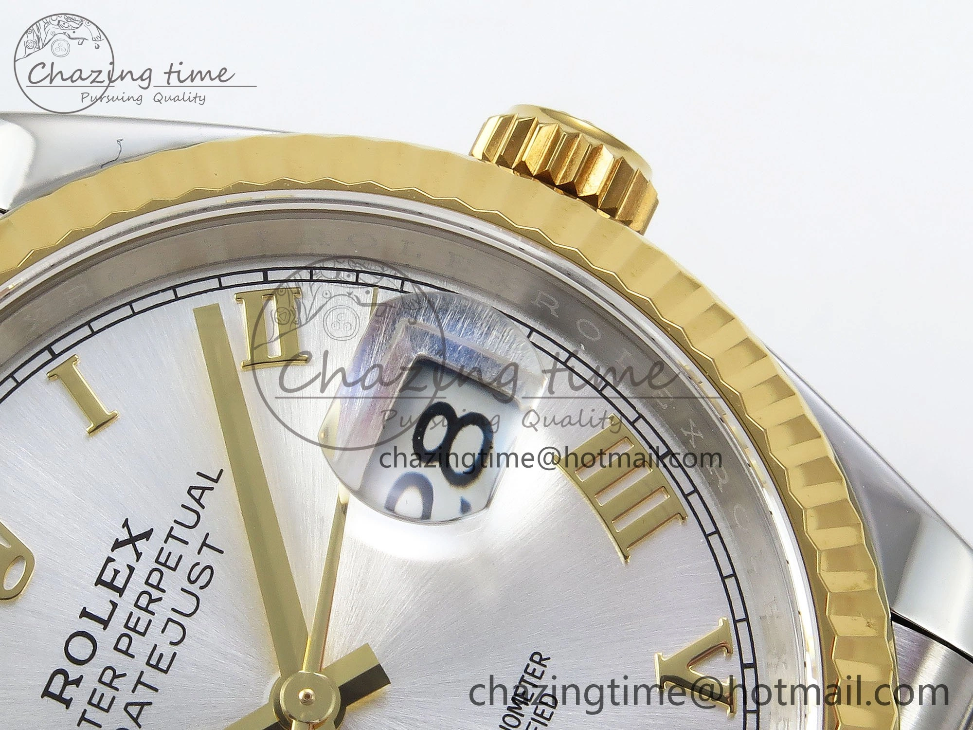 DateJust 36 126233 APF 1:1 Best Edition 904L Steel Silver Diamond Roman Dial on Jubilee Bracelet VR3235