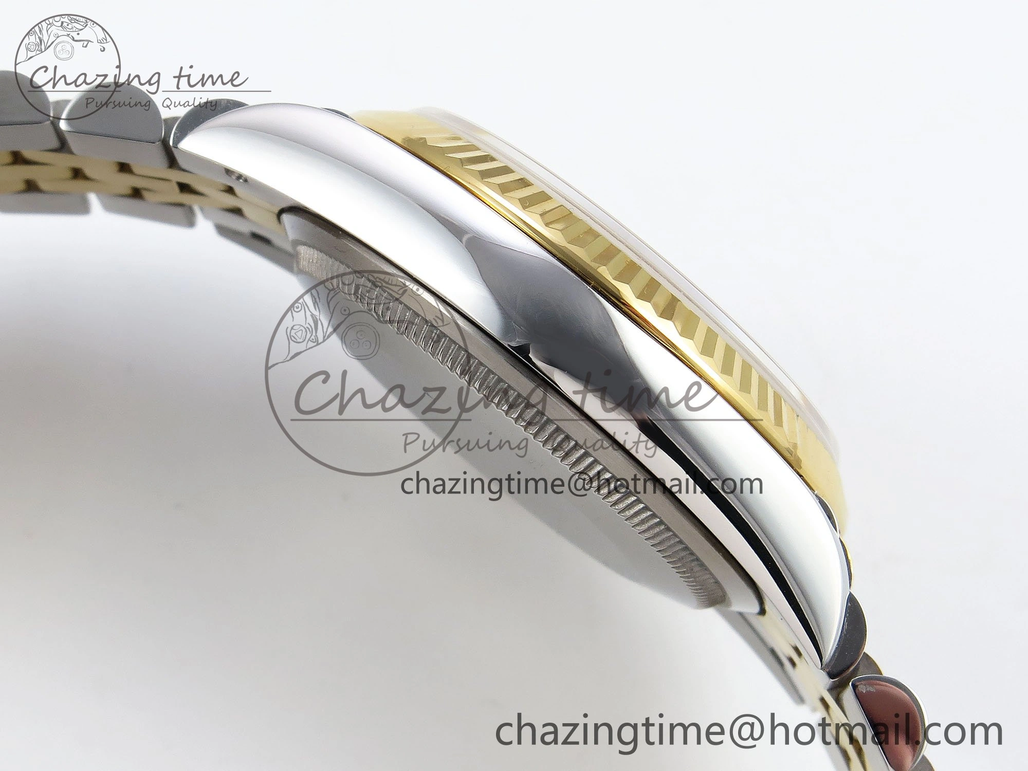 DateJust 36 126233 APF 1:1 Best Edition 904L Steel YG Sitck Dial on SS YG Jubilee Bracelet VR3235
