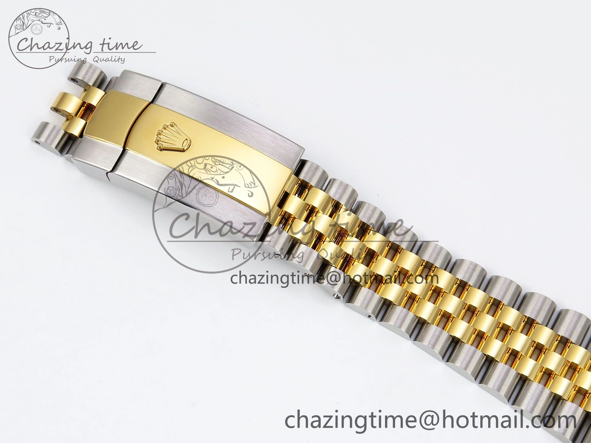DateJust 36 126233 Clean 1:1 Best Edition 904L Steel Gray Dial Green Roman Marker on SS YG Jubilee Bracelet VR3235