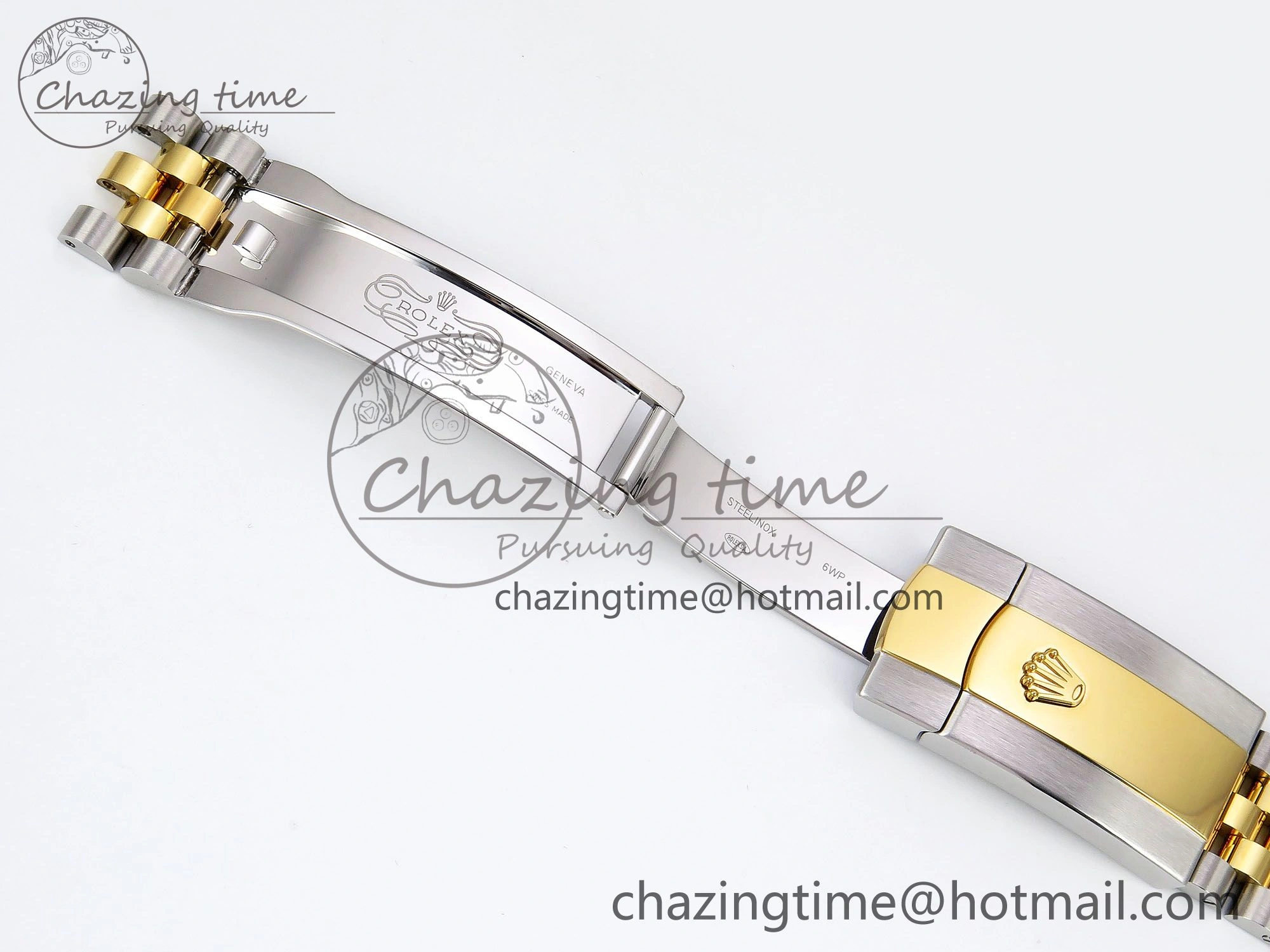 DateJust 36 126233 Clean 1:1 Best Edition 904L Steel Gray Dial Green Roman Marker on SS YG Jubilee Bracelet VR3235