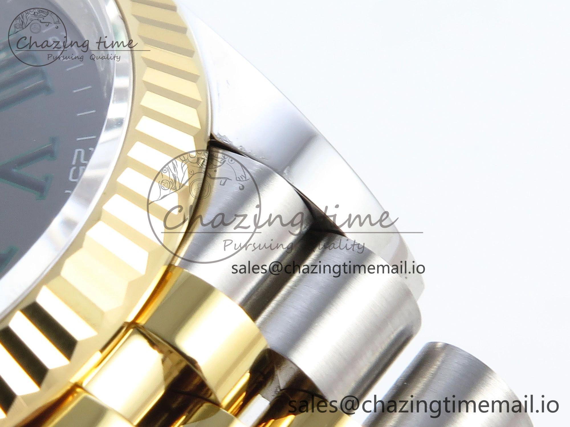 DateJust 36 126233 EWEF Best Edition Gray Roman Dial on SS YG Jubilee Bracelet A3235