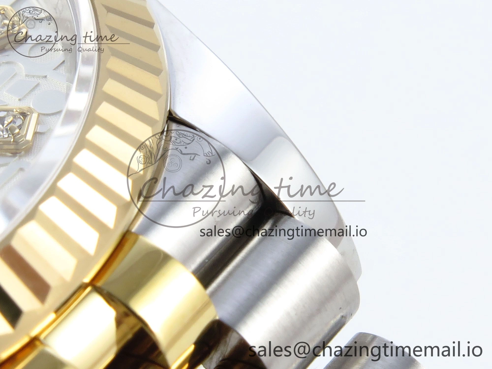DateJust 36 126233 EWEF Best Edition Rolxx White Dial on SS YG Jubilee Bracelet A3235
