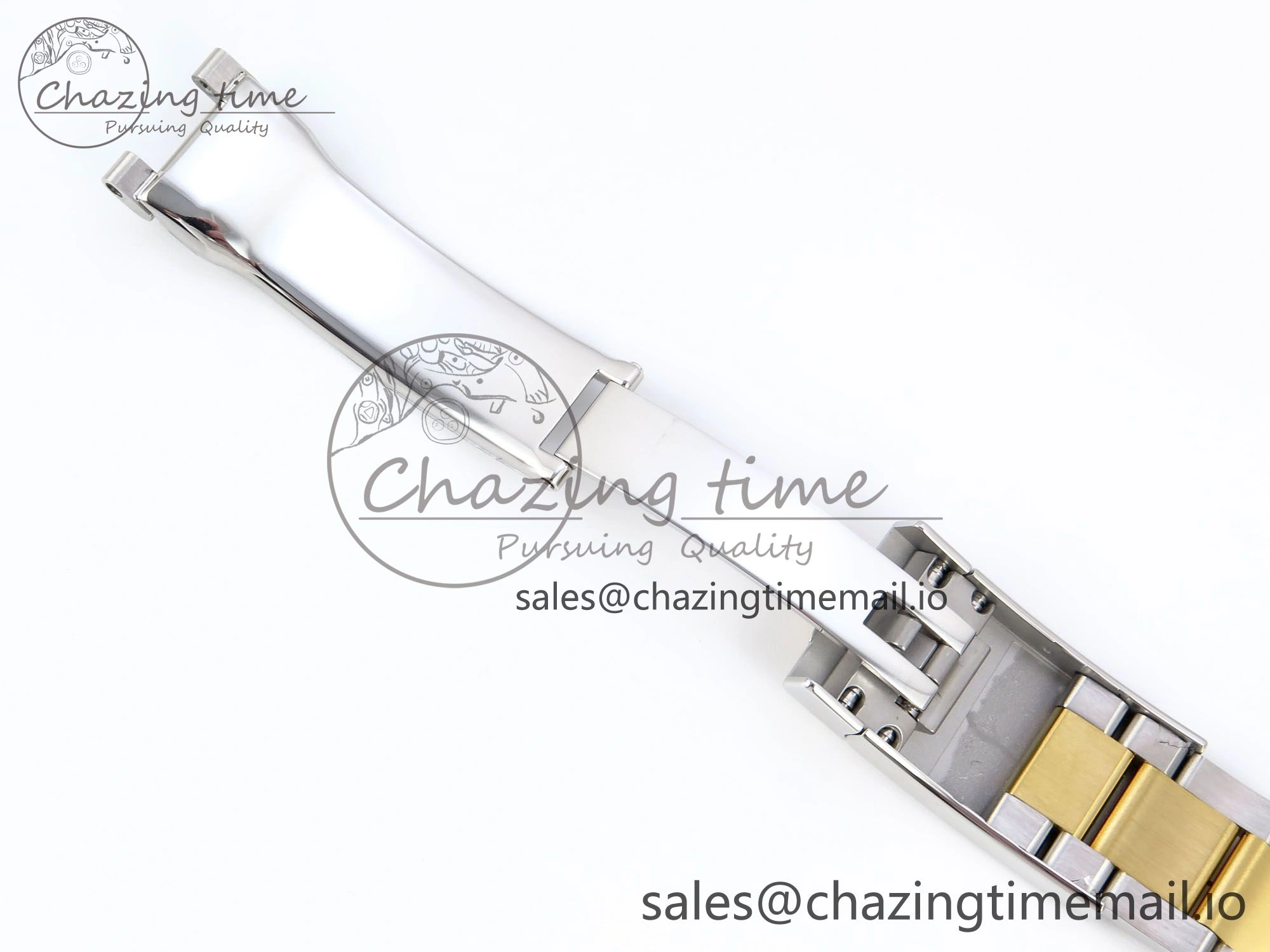 DateJust 36 126233 EWEF Best Edition White Pattern Diamonds Dial on SS YG Oyster Bracelet A3235