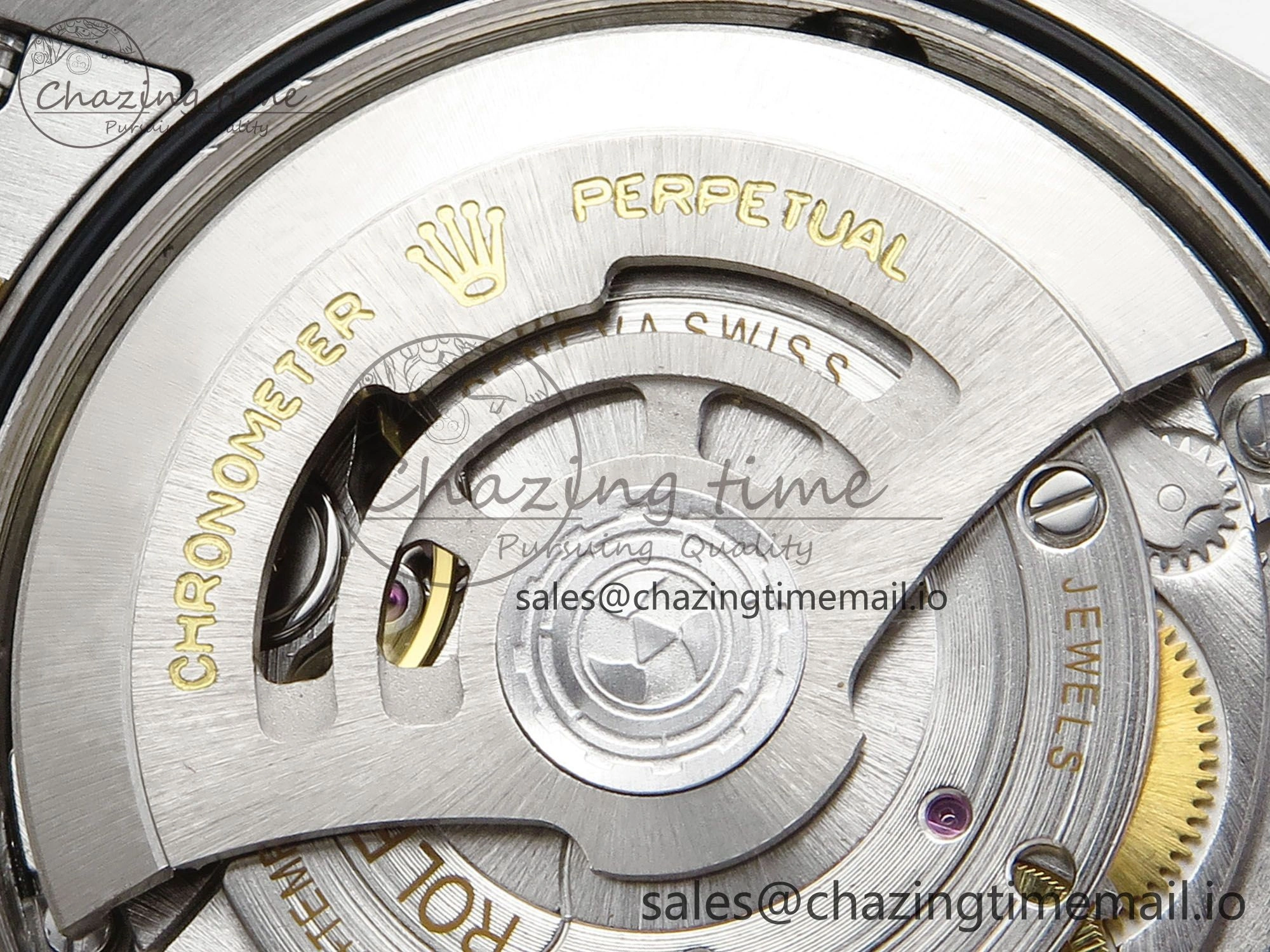DateJust 36 126233 EWEF Best Edition YG Pattern Diamonds Dial on SS YG Oyster Bracelet A3235
