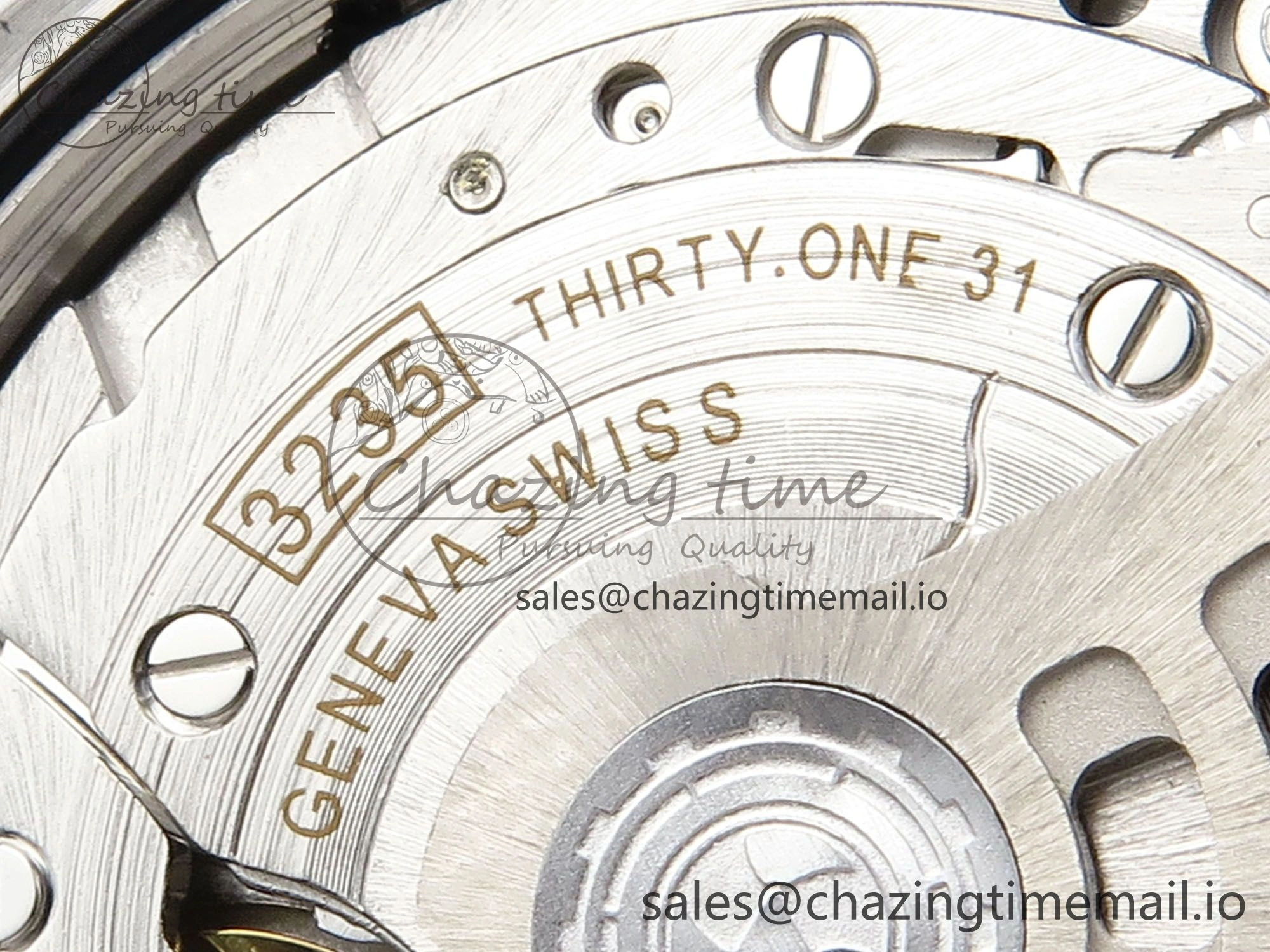 DateJust 36 126233 EWEF Best Edition YG Pattern Diamonds Dial on SS YG Oyster Bracelet A3235
