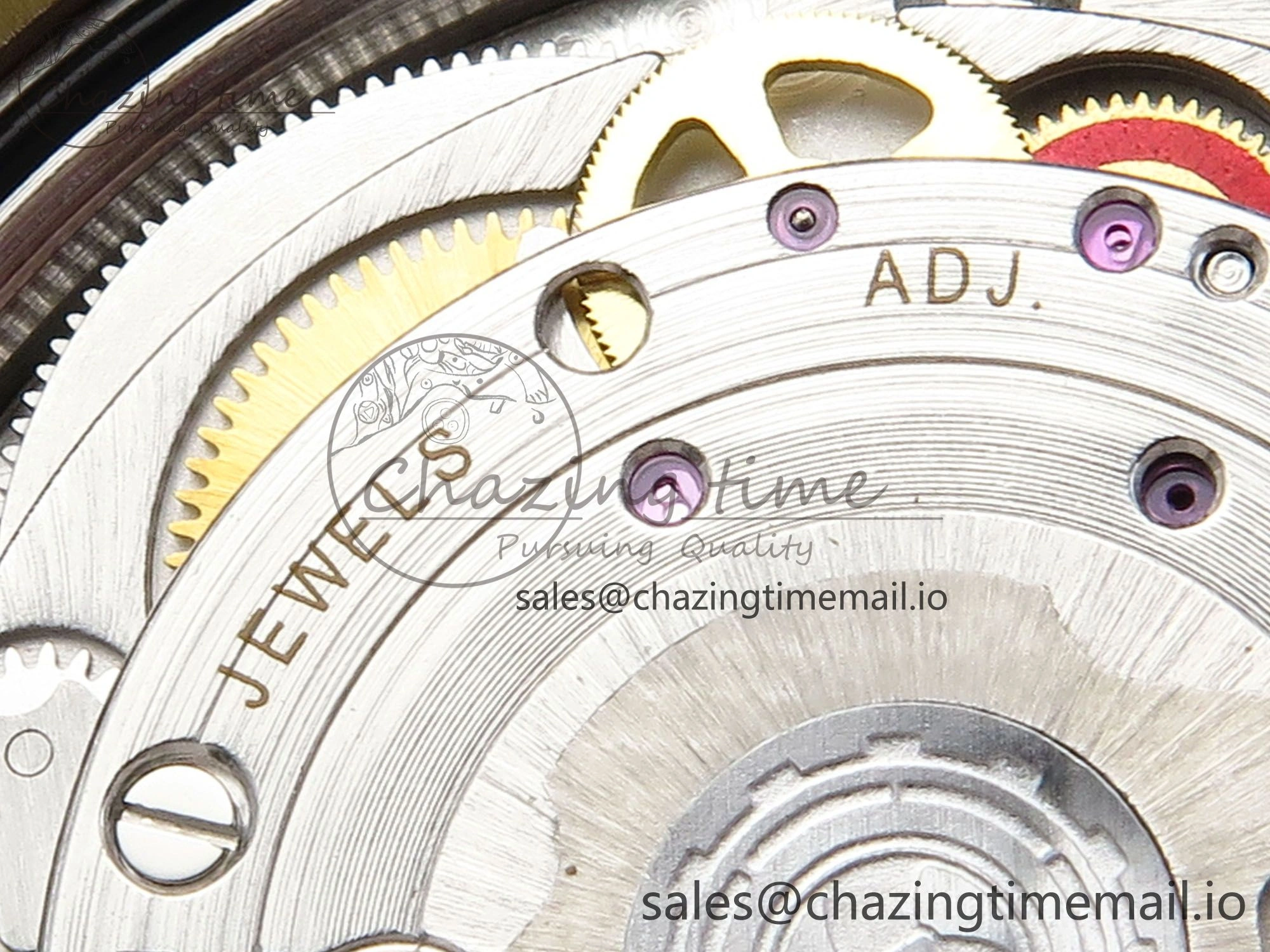 DateJust 36 126233 EWEF Best Edition YG Pattern Diamonds Dial on SS YG Oyster Bracelet A3235