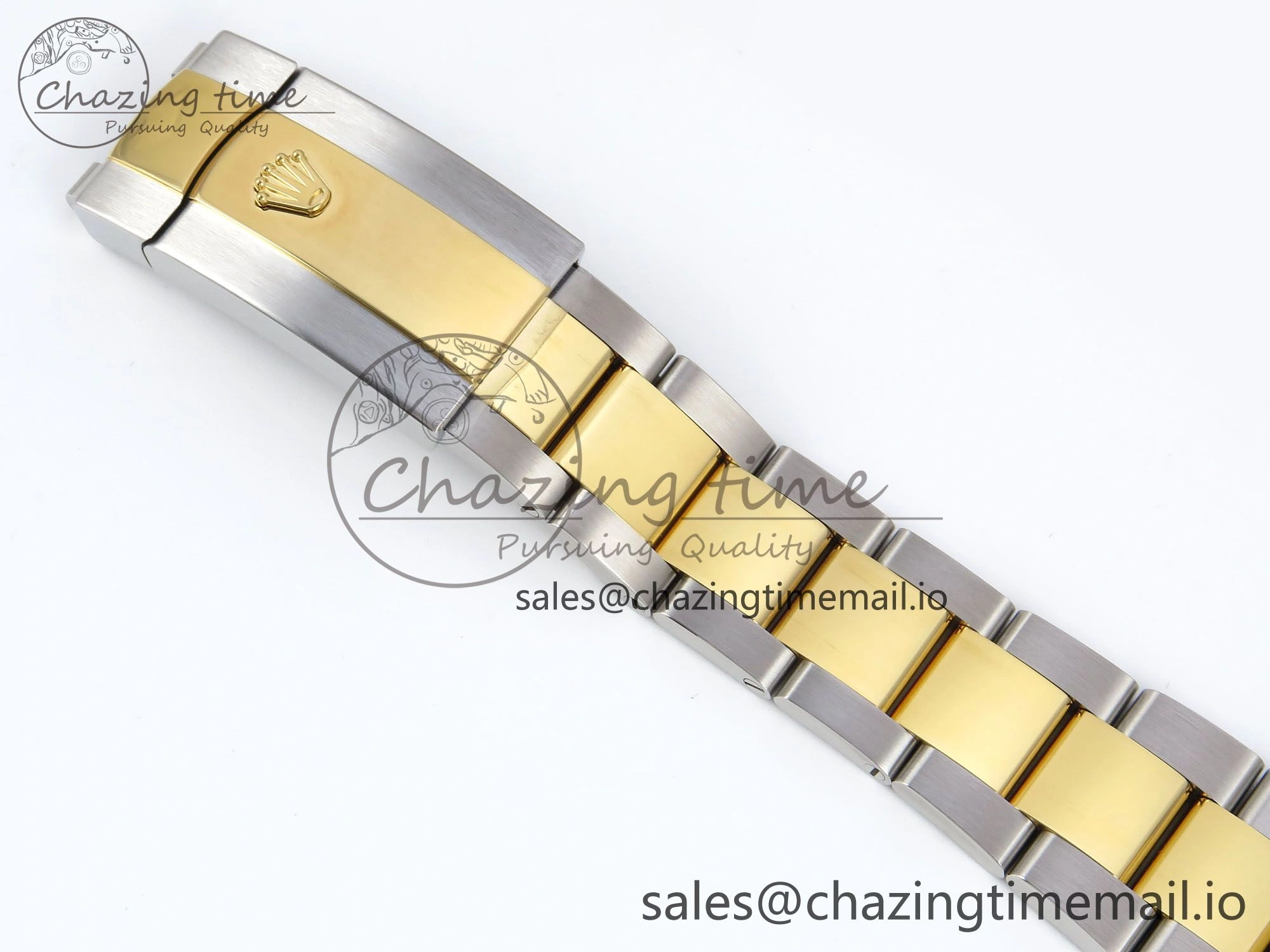 DateJust 36 126233 EWEF Best Edition YG Pattern Diamonds Dial on SS YG Oyster Bracelet A3235
