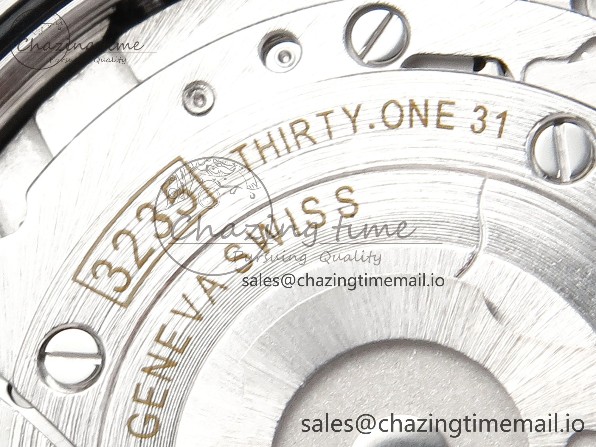 DateJust 36 126233 EWEF Best Edition YG Textured Dial Stick Marker on SS YG Jubilee Bracelet A3235