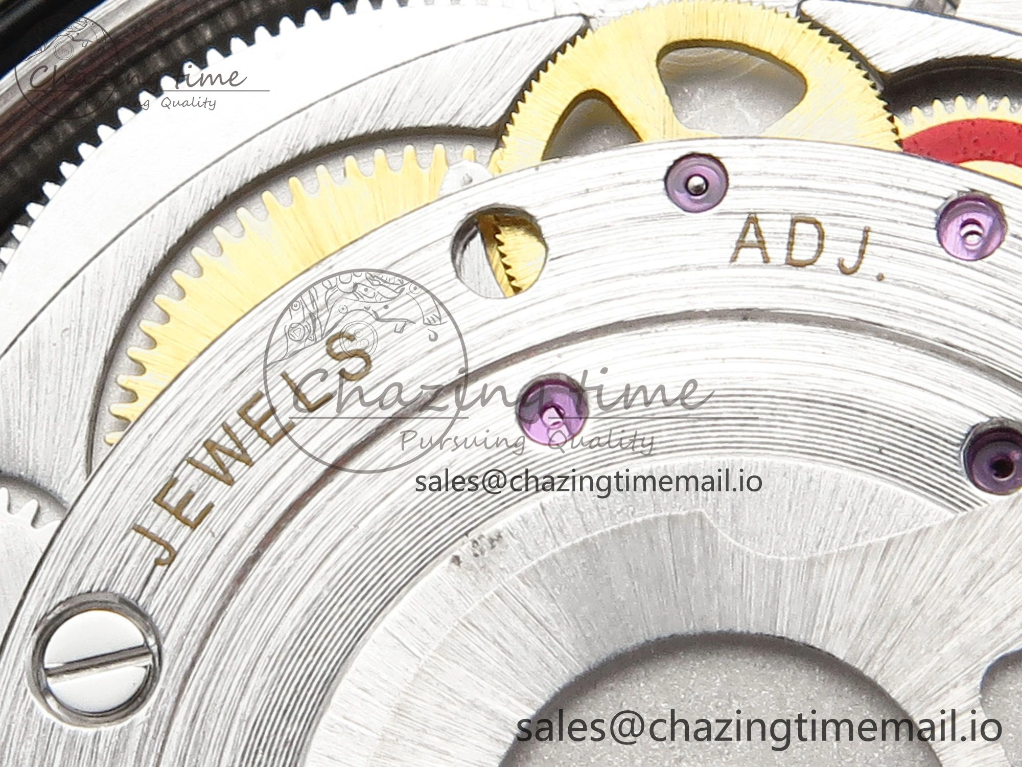 DateJust 36 126233 EWEF Best Edition YG Textured Dial Stick Marker on SS YG Jubilee Bracelet A3235