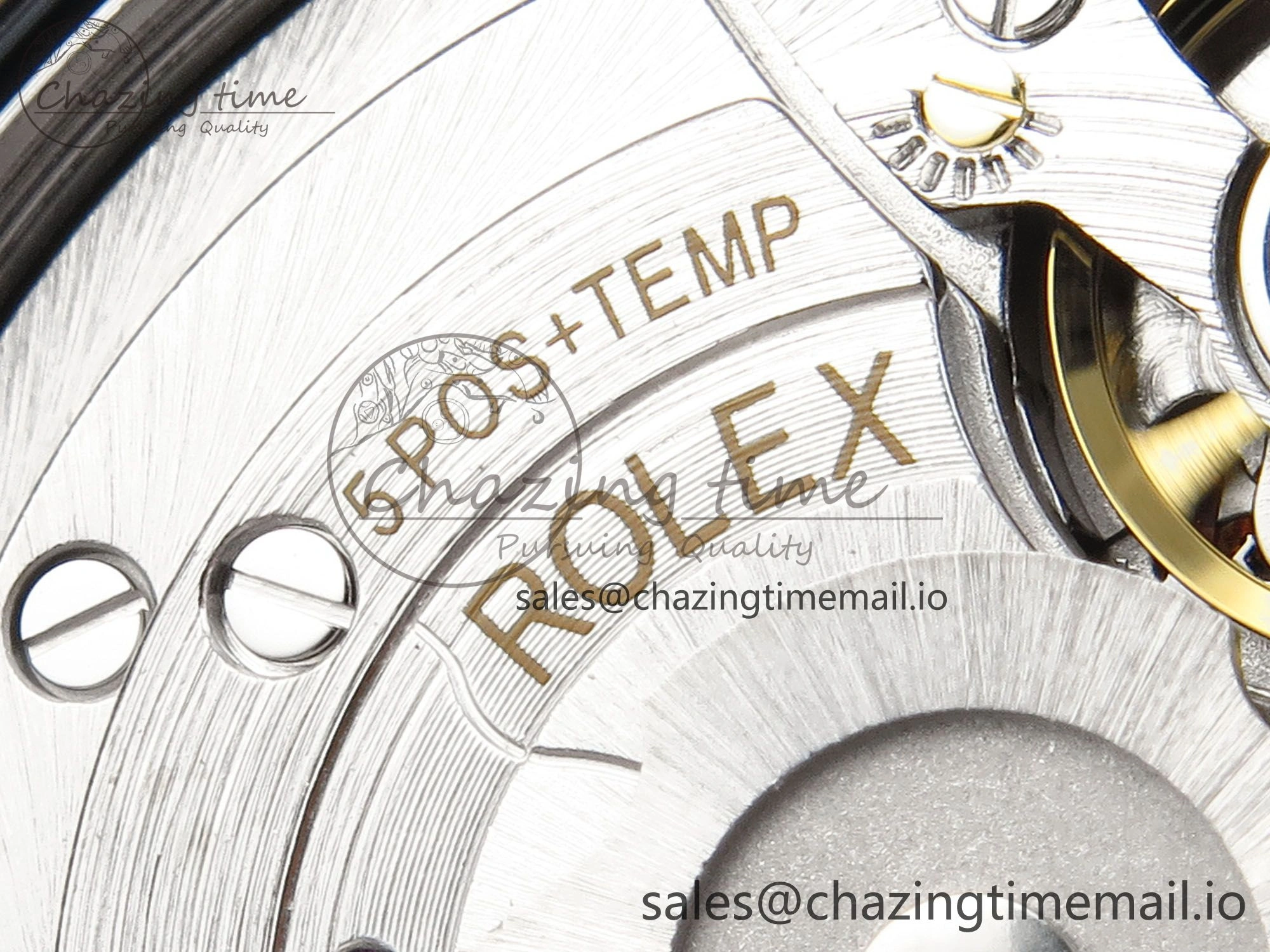 DateJust 36 126233 EWEF Best Edition YG Textured Dial Stick Marker on SS YG Jubilee Bracelet A3235