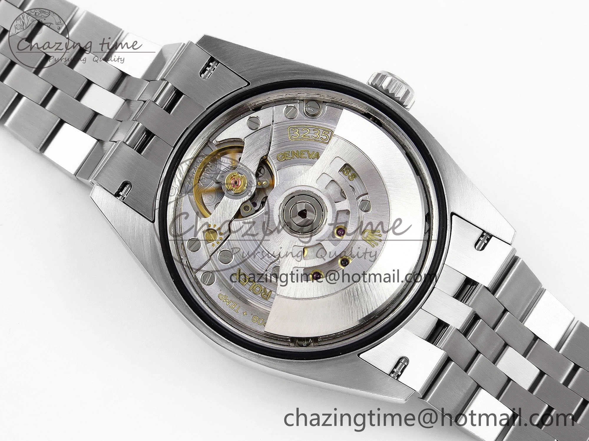 DateJust 36 126234 APF 1:1 Best Edition 904L Steel Blue Diamonds Dial on SS Jubilee Bracelet VR3235