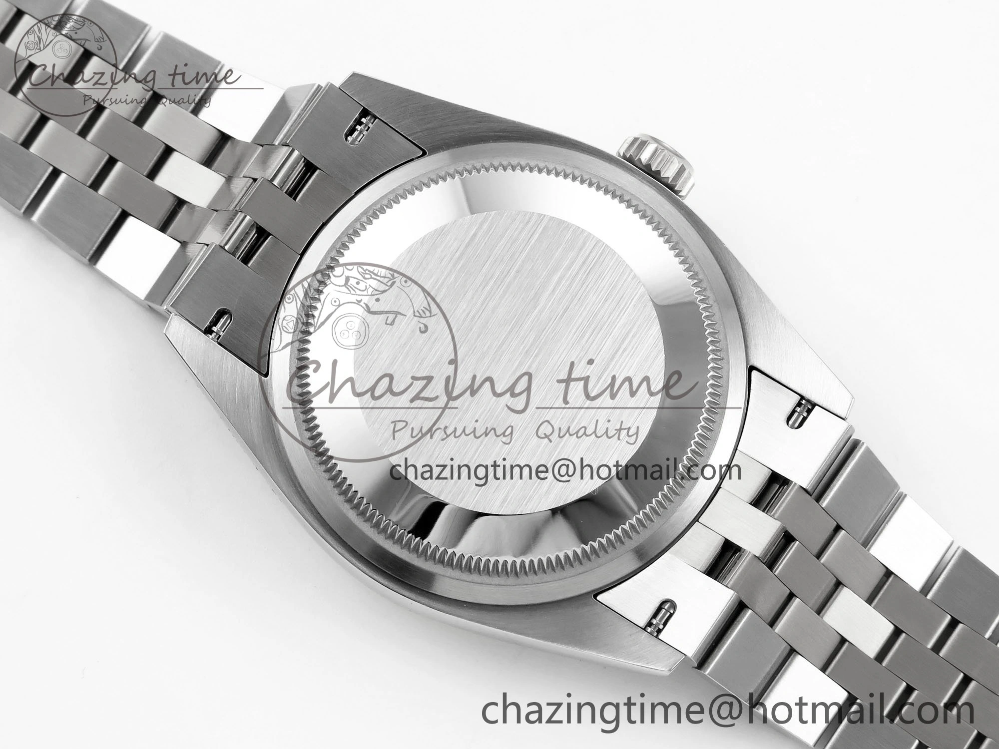 DateJust 36 126234 APF 1:1 Best Edition 904L Steel Gray Dial Green Roman on SS Jubilee Bracelet VR3235