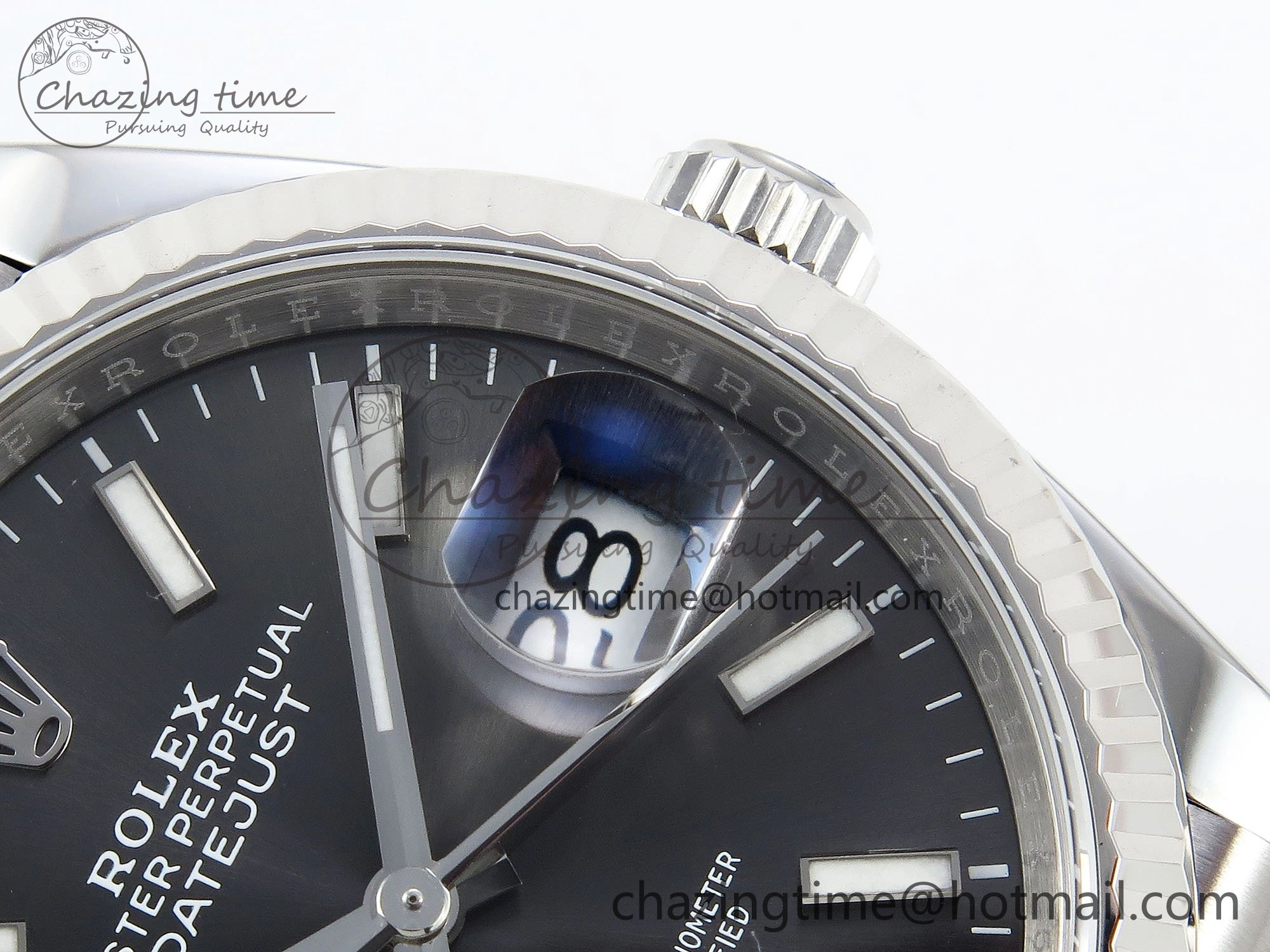 DateJust 36 126234 APF 1:1 Best Edition 904L Steel Gray Sitck Dial on SS Jubilee Bracelet VR3235