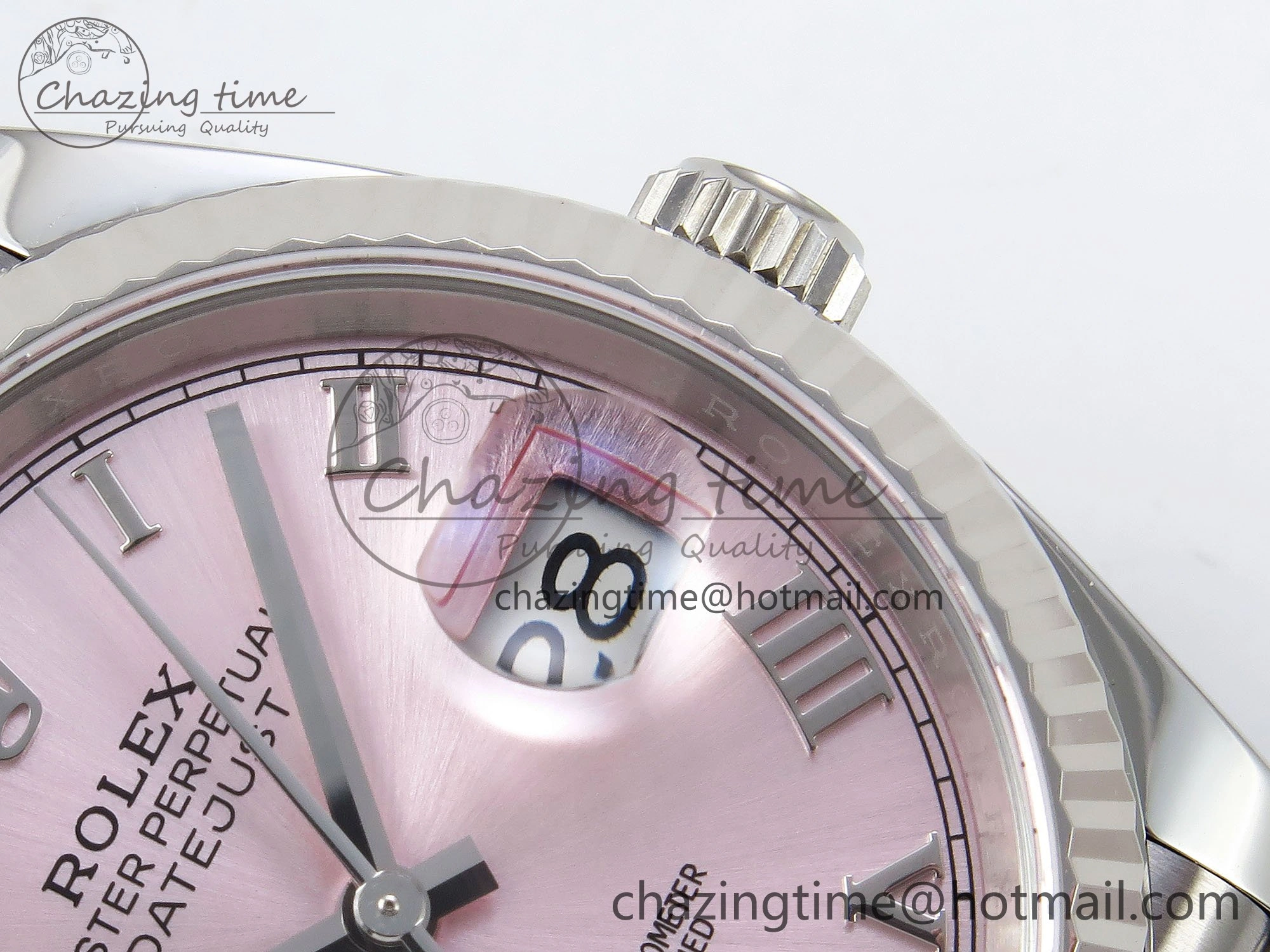 DateJust 36 126234 APF 1:1 Best Edition 904L Steel Pink Diamond Roman Dial on Jubilee Bracelet VR3235