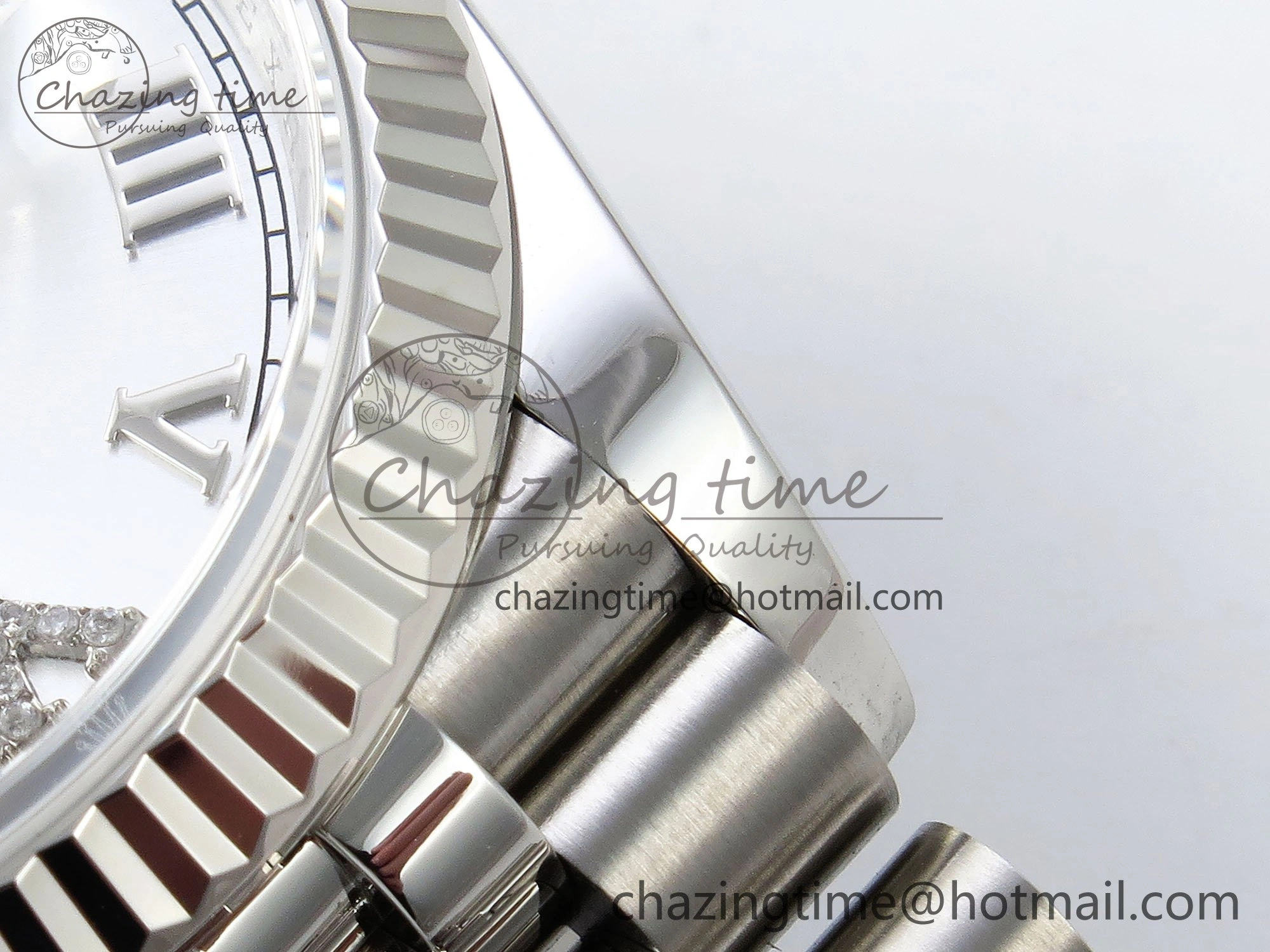 DateJust 36 126234 APF 1:1 Best Edition 904L Steel Silver Diamond Roman Dial on Jubilee Bracelet VR3235