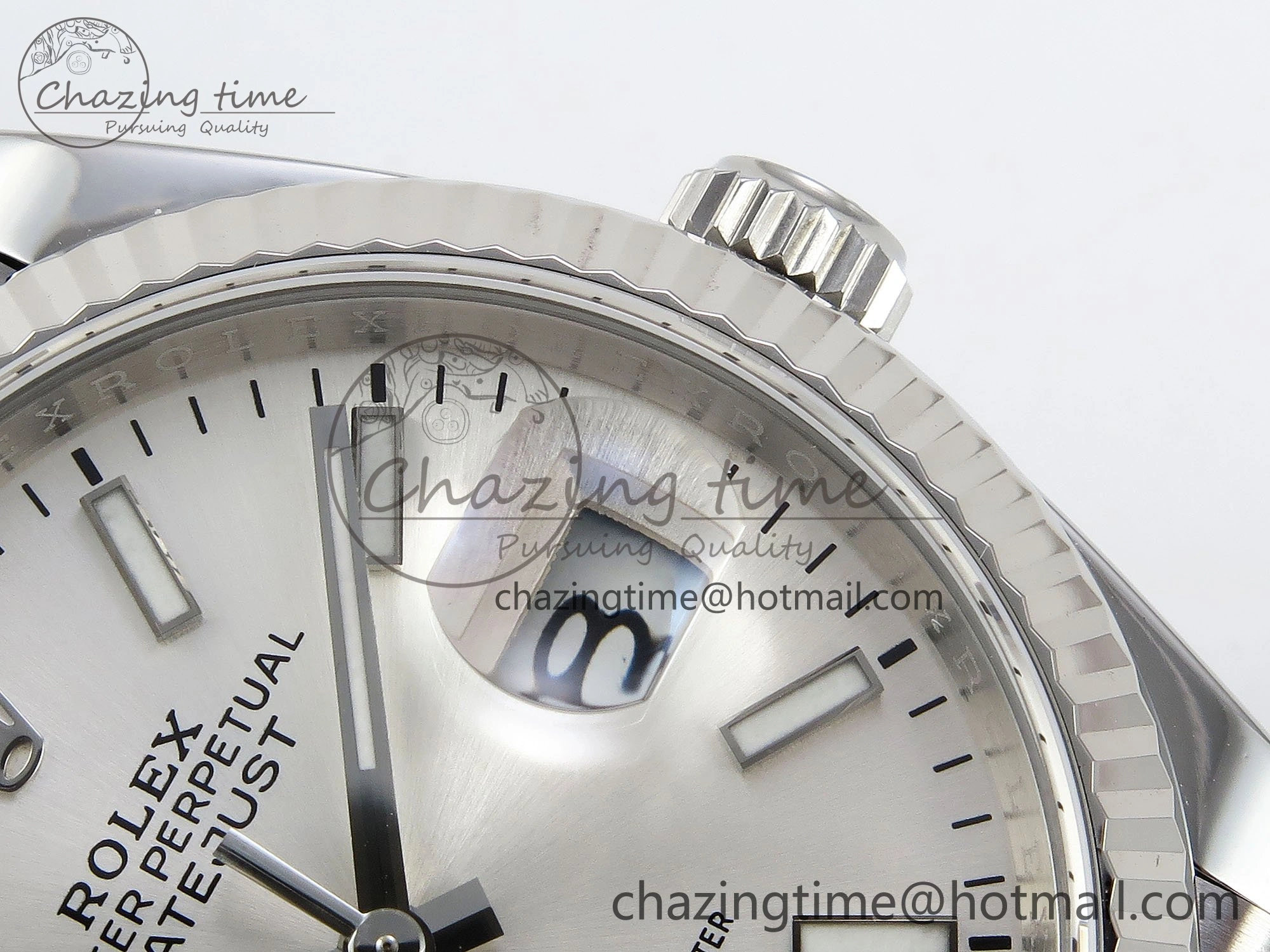 DateJust 36 126234 APF 1:1 Best Edition 904L Steel Silver Sitck Dial on SS Jubilee Bracelet VR3235