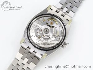 DateJust 36 126234 Clean 1:1 Best Edition 904L Steel Blue Textured Diamonds Dial on Jubilee Bracelet VR3235
