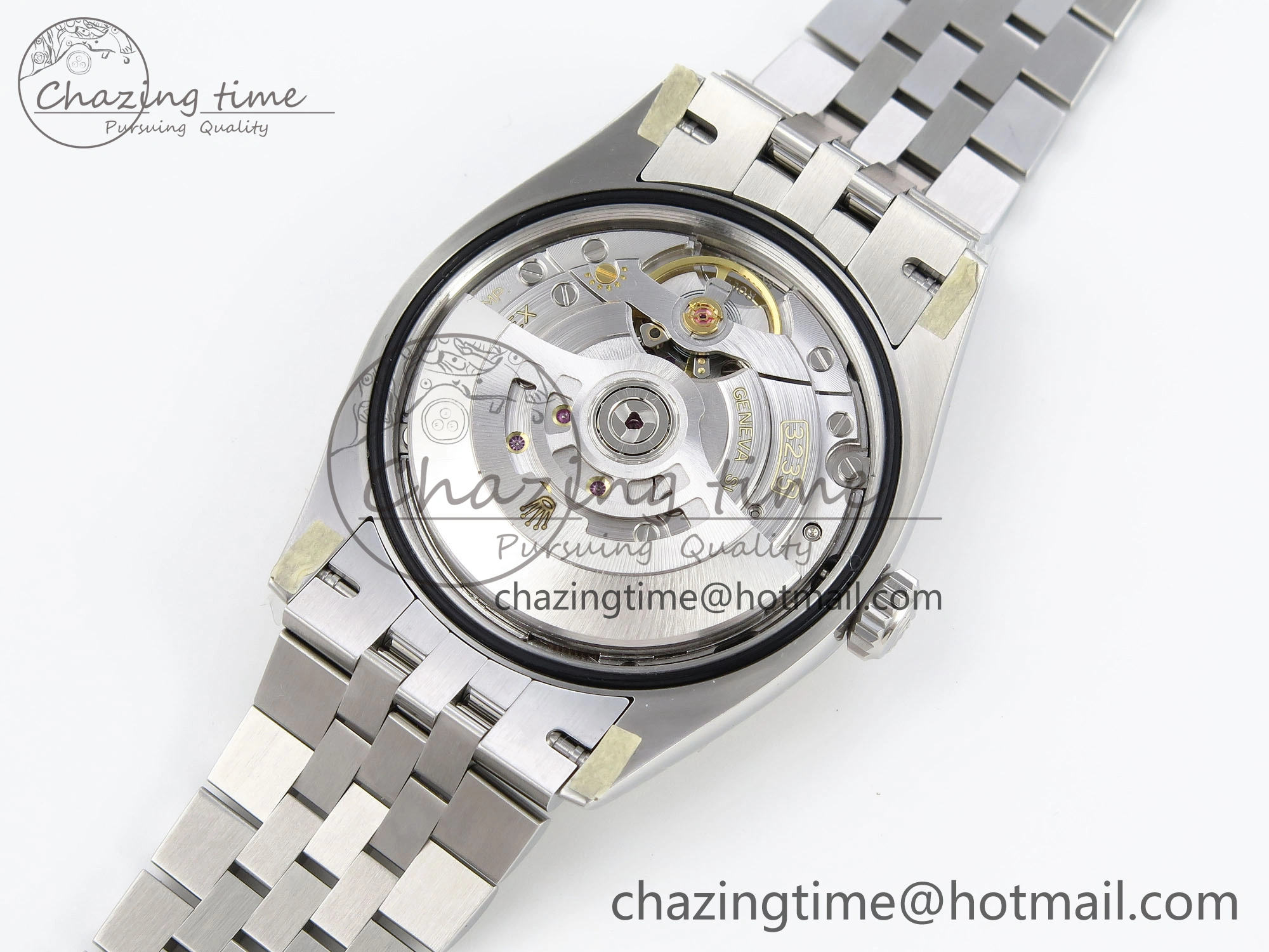 DateJust 36 126234 Clean 1:1 Best Edition 904L Steel Blue Textured Diamonds Dial on Jubilee Bracelet VR3235
