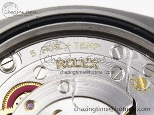 DateJust 36 126234 Clean 1:1 Best Edition 904L Steel Blue Textured Diamonds Dial on Jubilee Bracelet VR3235