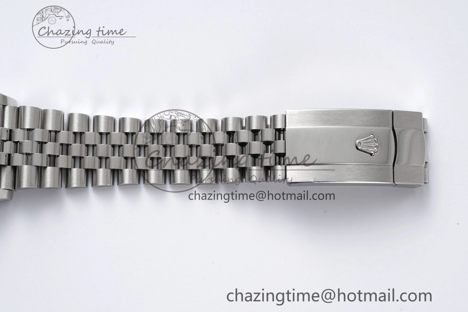 DateJust 36 126234 Clean 1:1 Best Edition 904L Steel Gray Dial Green Roman Markers on Jubilee Bracelet VR3235