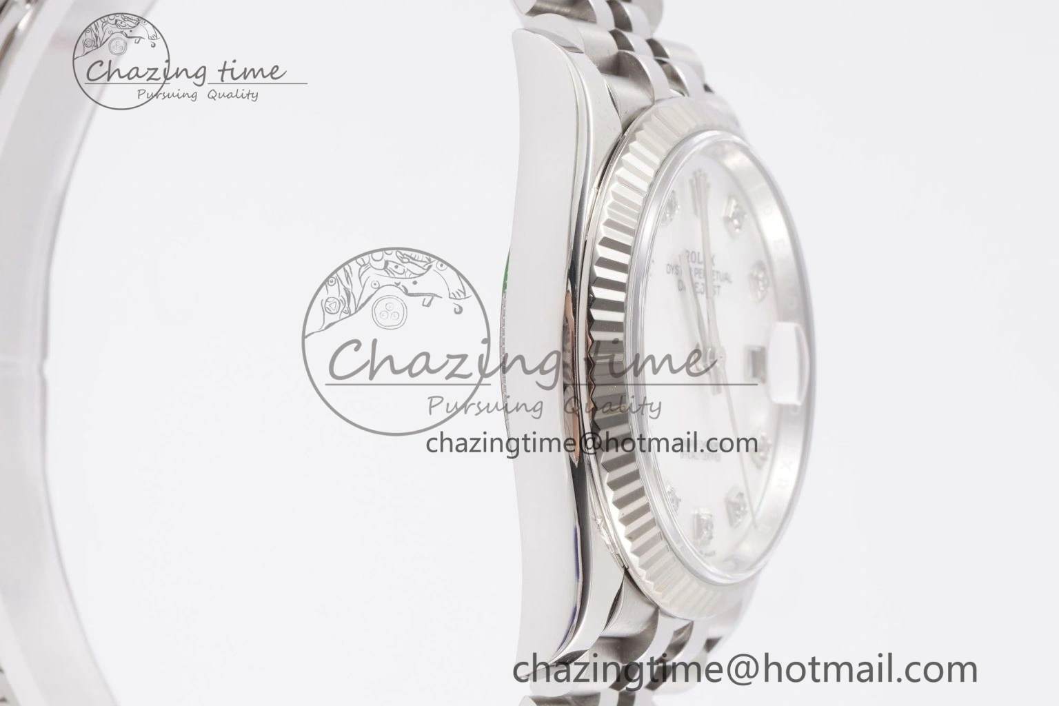 DateJust 36 126234 Clean 1:1 Best Edition 904L Steel White MOP Diamonds Dial on Jubilee Bracelet VR3235