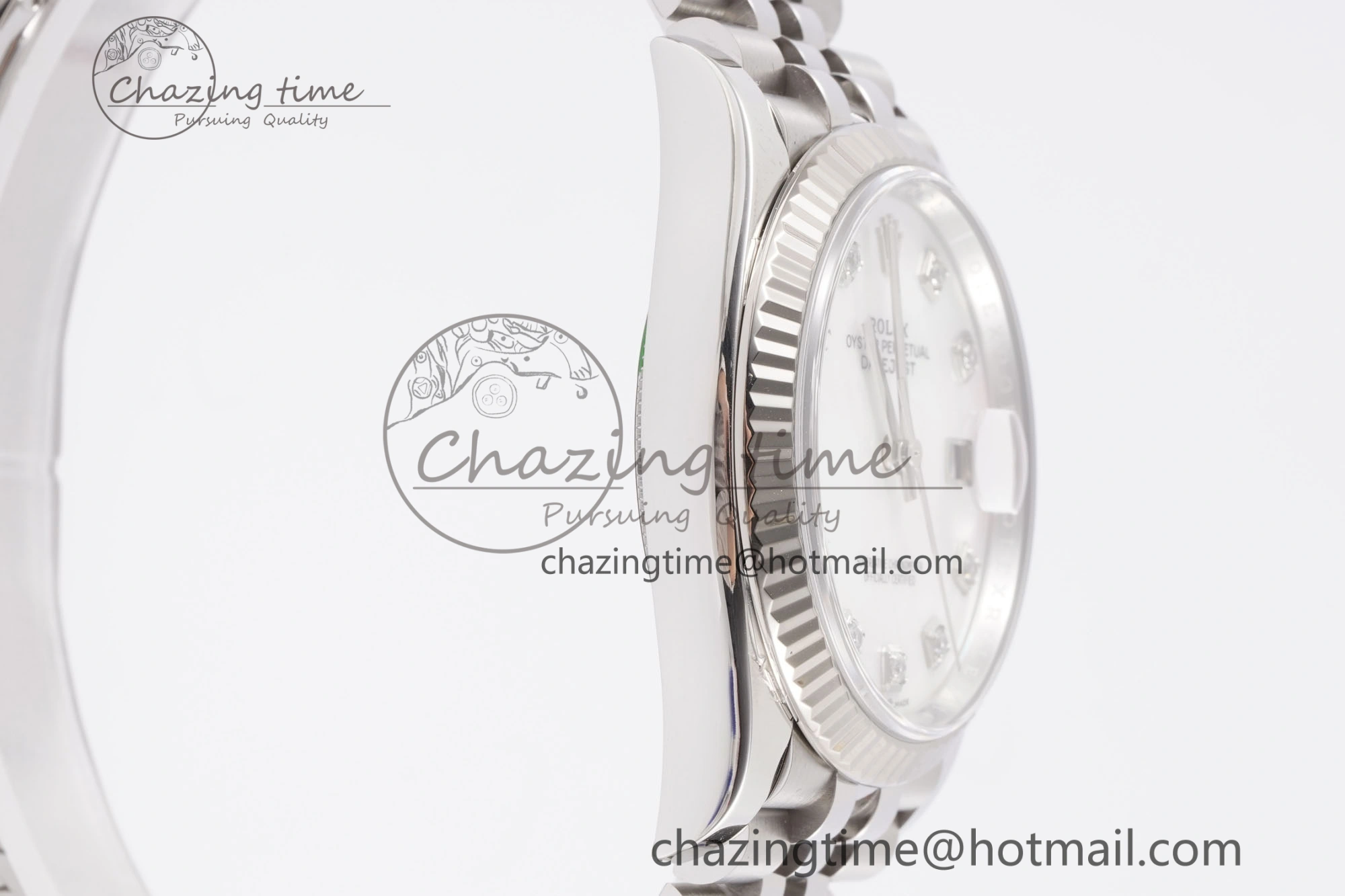 DateJust 36 126234 Clean 1:1 Best Edition 904L Steel White MOP Diamonds Dial on Jubilee Bracelet VR3235