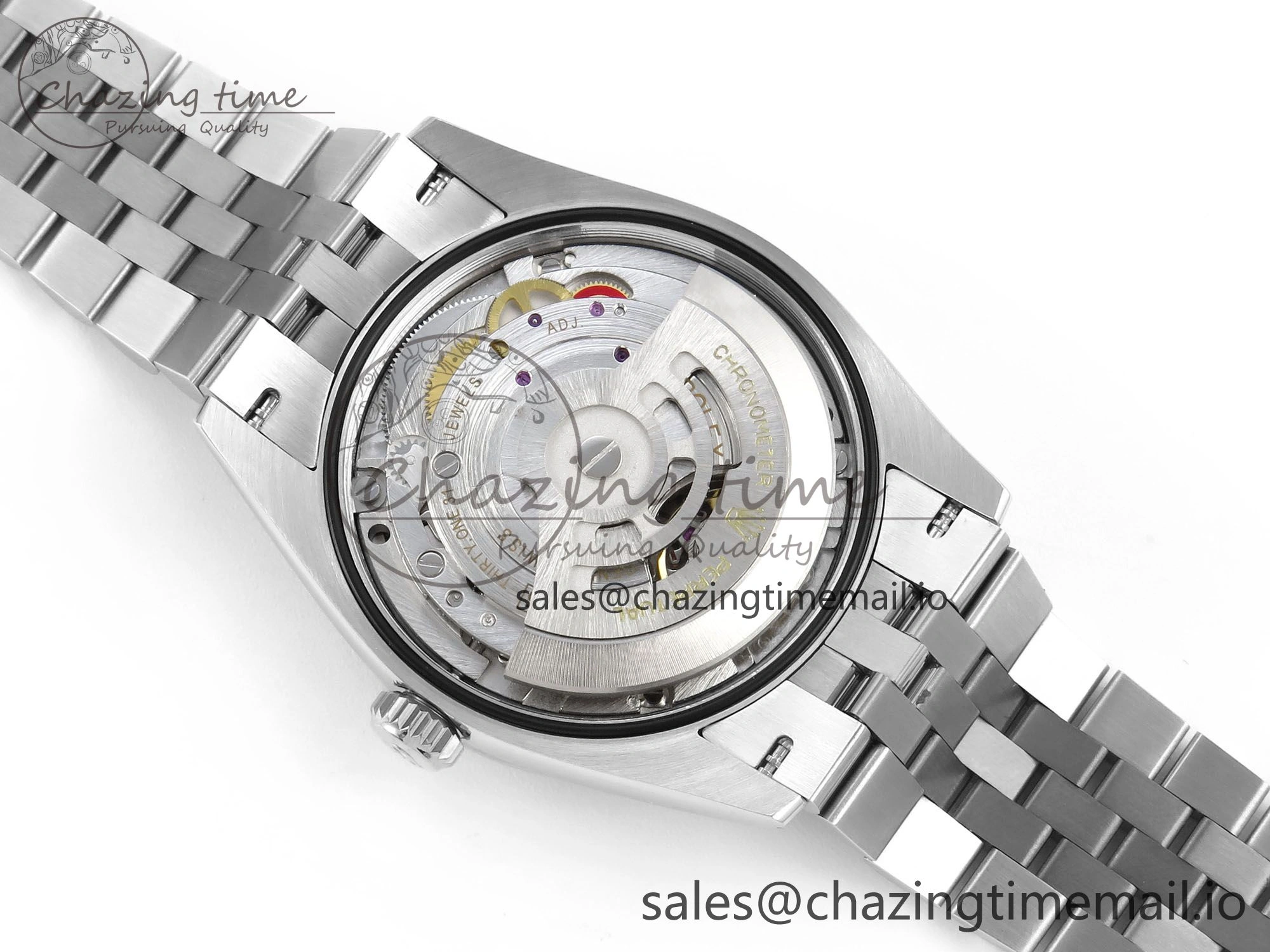 DateJust 36 126234 EWEF Best Edition Blue Textured Dial Stick Marker on Jubilee Bracelet A3235
