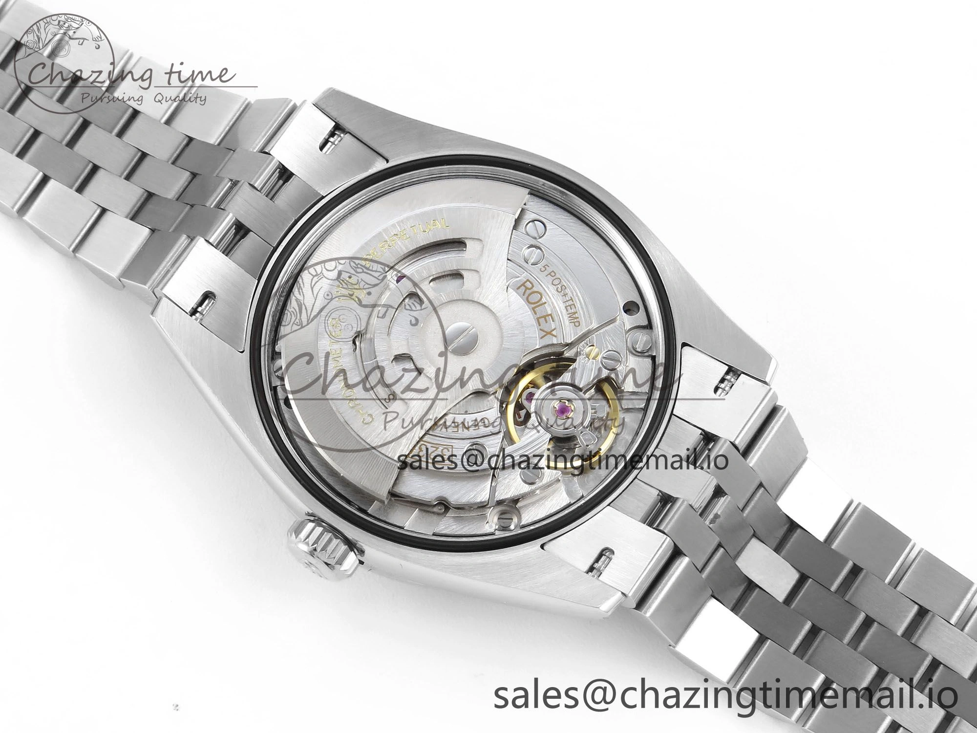 DateJust 36 126234 EWEF Best Edition Blue Textured Dial Stick Marker on Jubilee Bracelet A3235