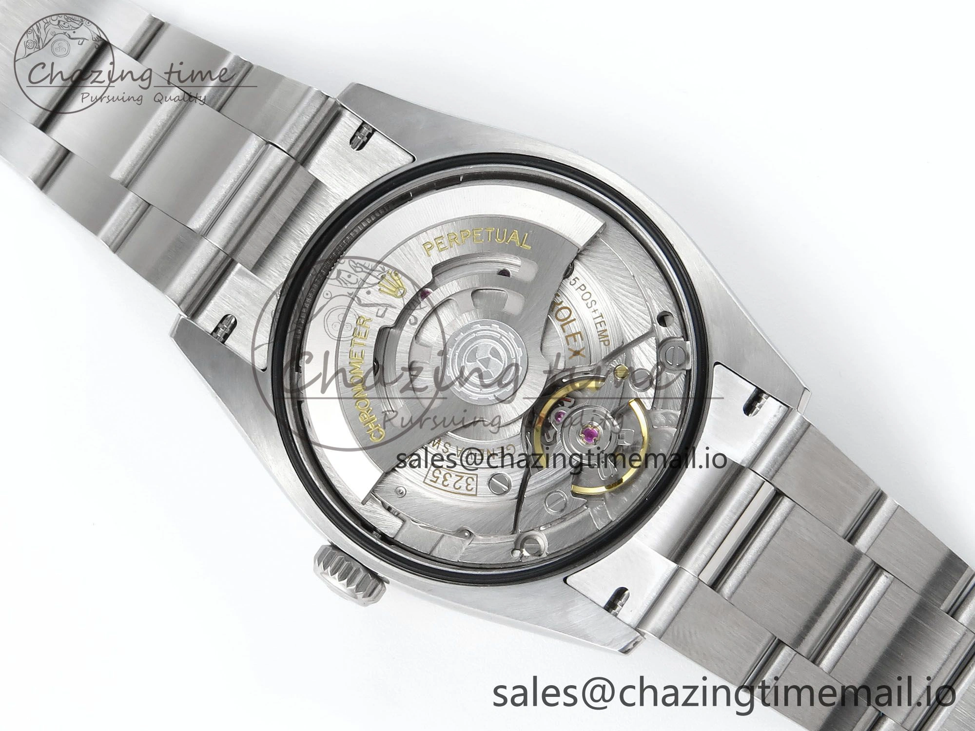 DateJust 36 126234 EWEF Best Edition Blue Textured Diamonds Dial on Oyster Bracelet A3235
