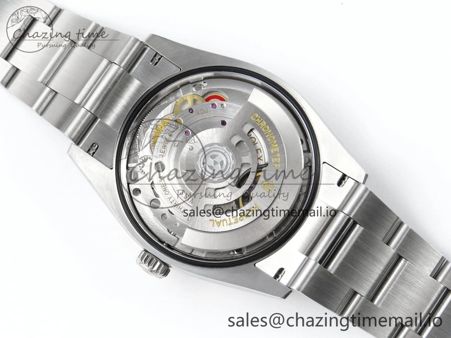 DateJust 36 126234 EWEF Best Edition Orange Pattern Diamonds Dial on Oyster Bracelet A3235