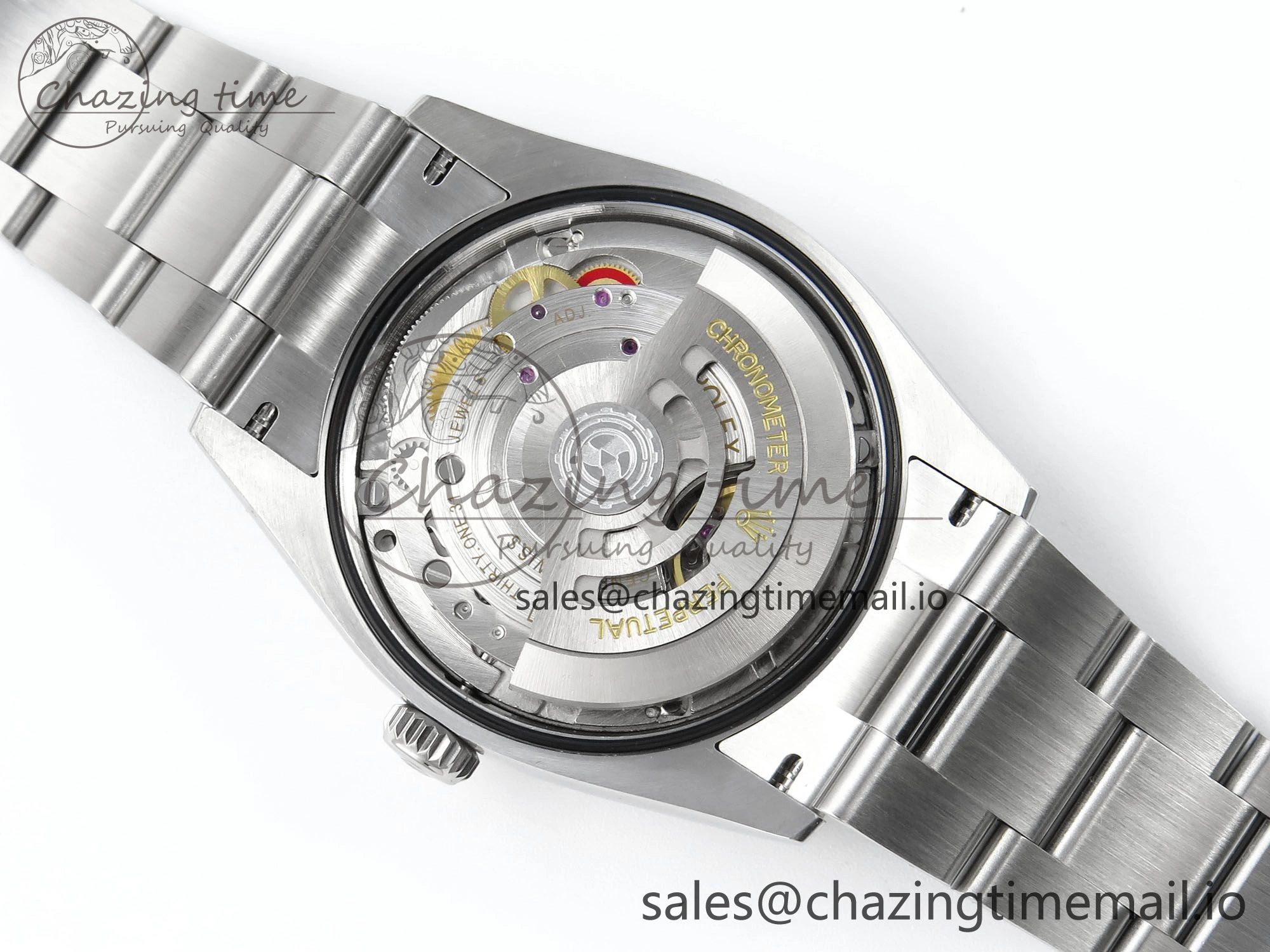 DateJust 36 126234 EWEF Best Edition Orange Pattern Diamonds Dial on Oyster Bracelet A3235