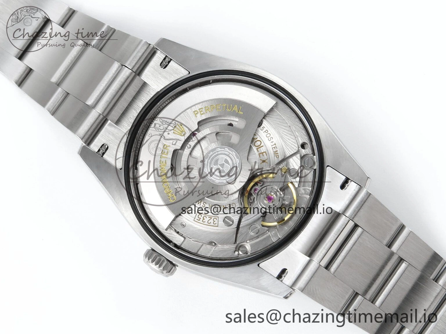 DateJust 36 126234 EWEF Best Edition Orange Pattern Diamonds Dial on Oyster Bracelet A3235