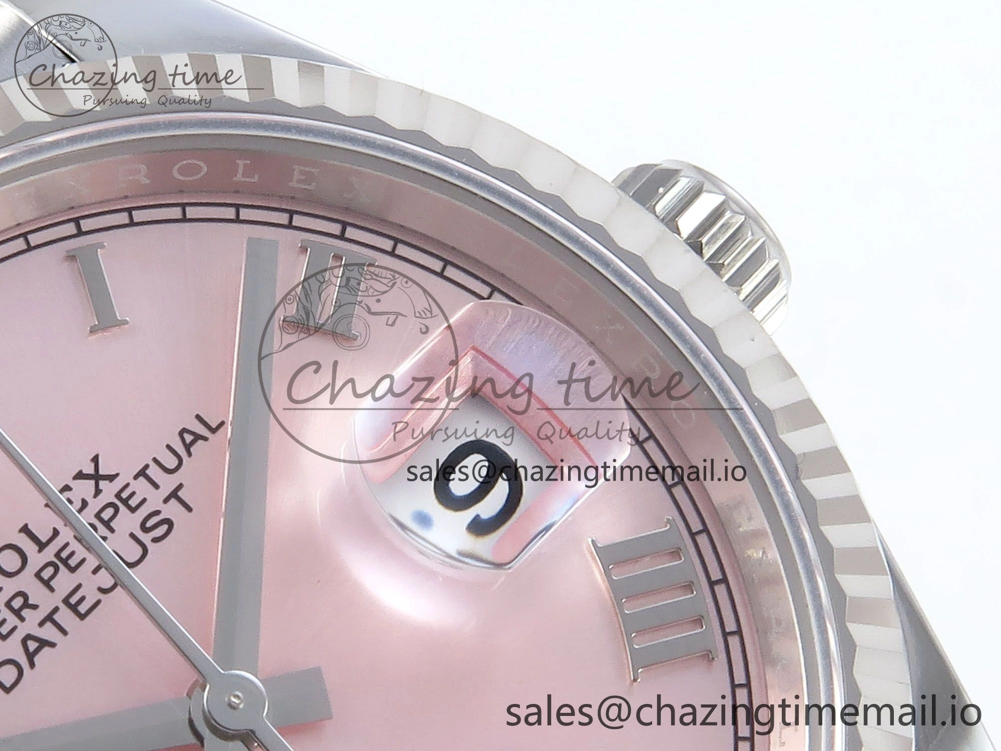 DateJust 36 126234 EWEF Best Edition Pink Roman Dial on Jubilee Bracelet A3235