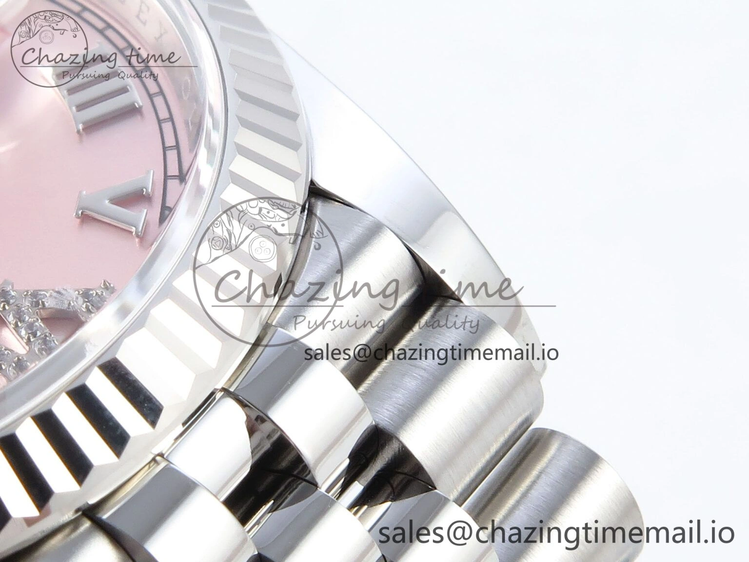 DateJust 36 126234 EWEF Best Edition Pink Roman Dial on Jubilee Bracelet A3235