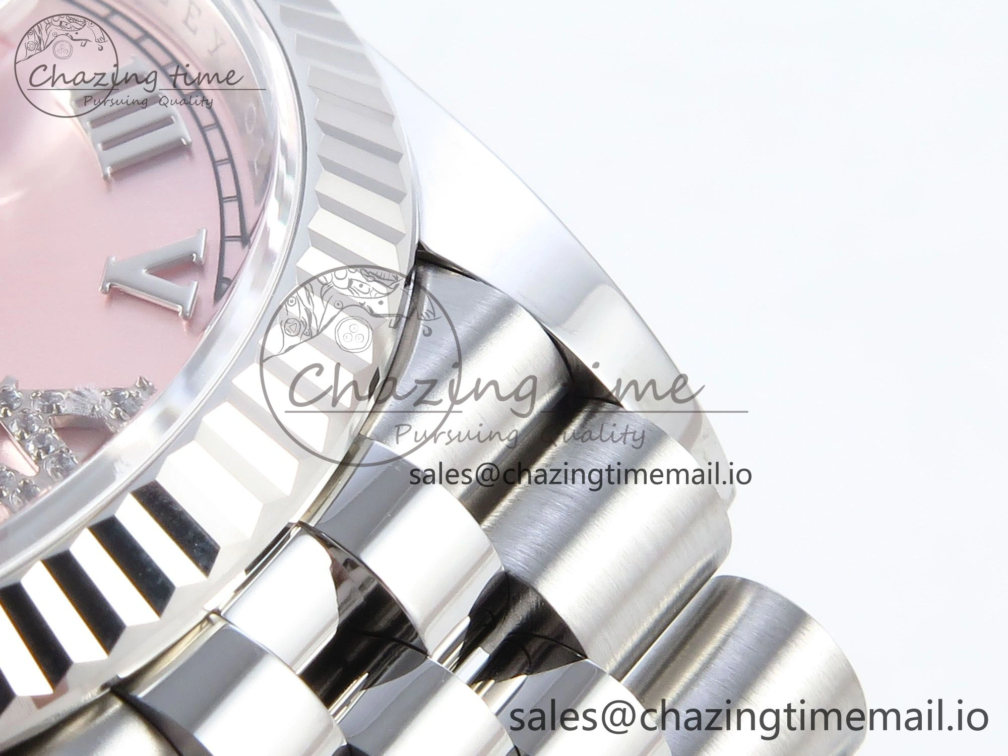DateJust 36 126234 EWEF Best Edition Pink Roman Dial on Jubilee Bracelet A3235