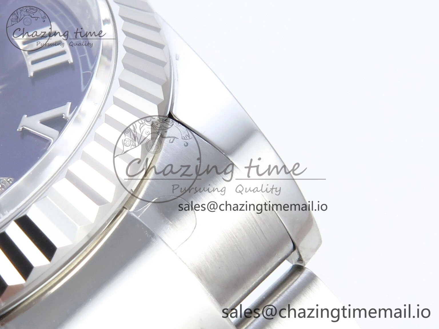 DateJust 36 126234 EWEF Best Edition Purple Roman Diamonds Dial on Oyster Bracelet A3235