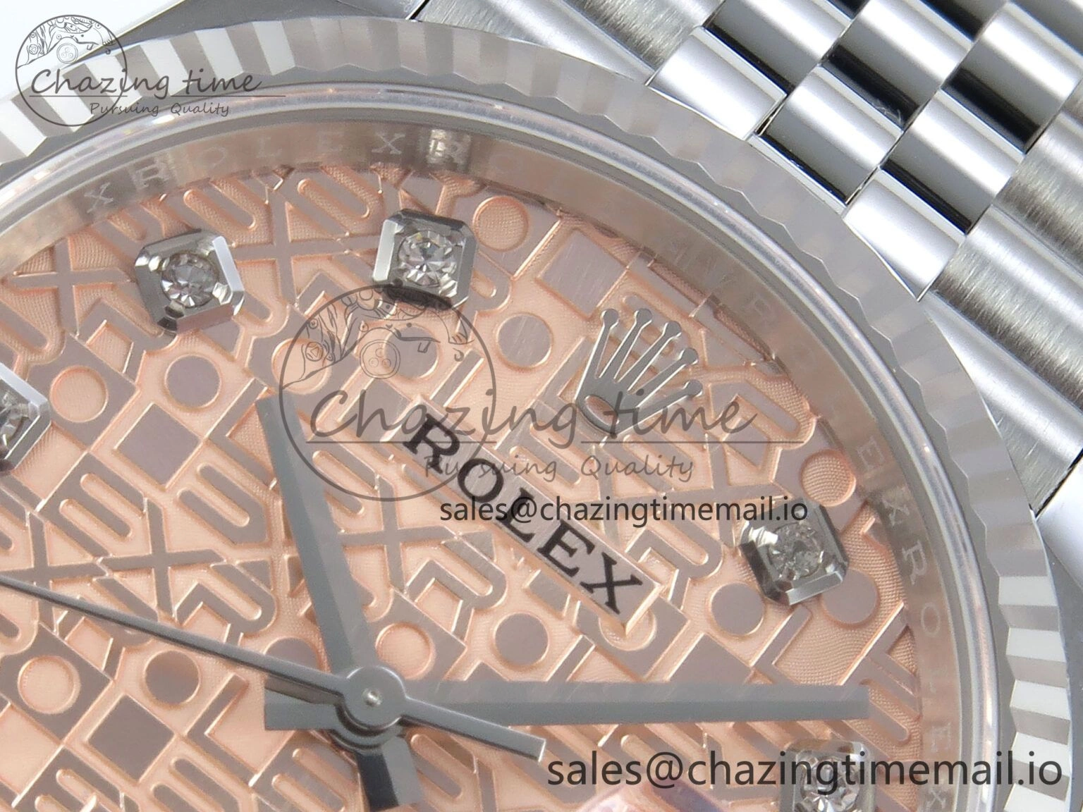 DateJust 36 126234 EWEF Best Edition Rolxx RG Dial on Jubilee Bracelet A3235