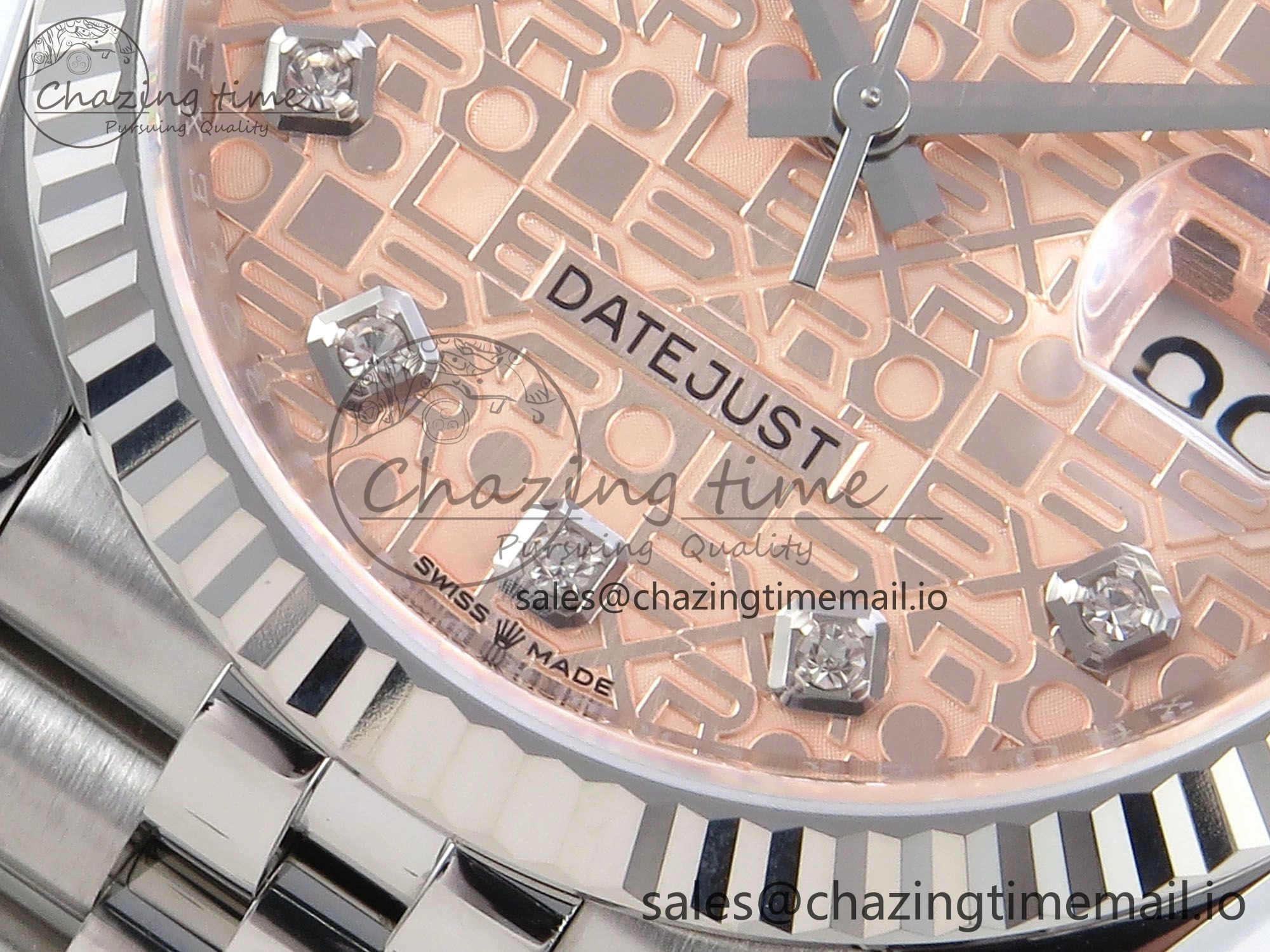 DateJust 36 126234 EWEF Best Edition Rolxx RG Dial on Jubilee Bracelet A3235