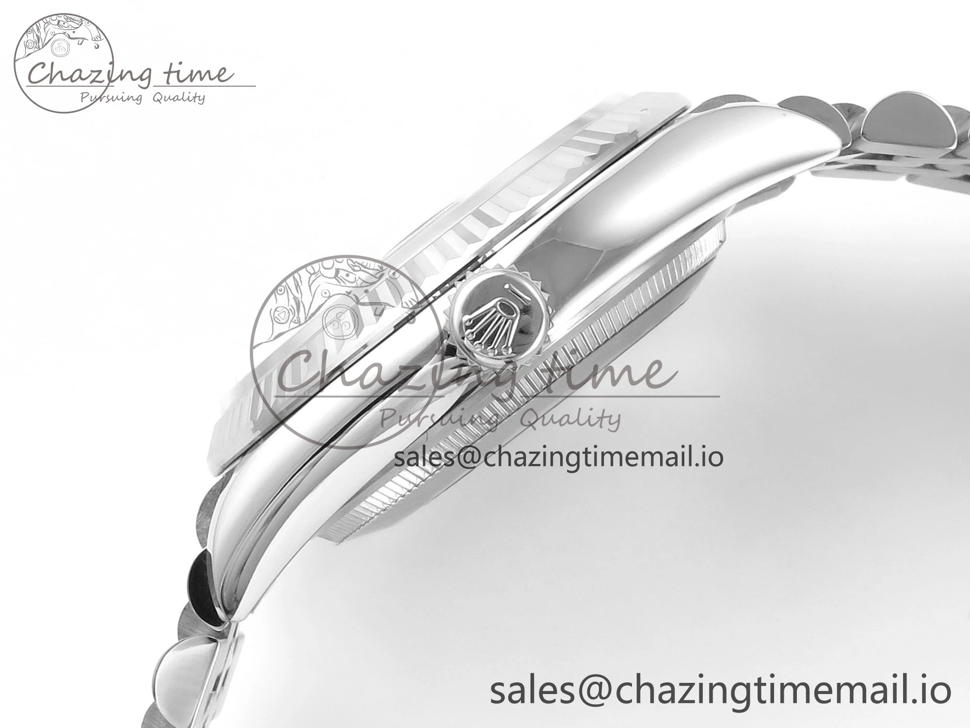 DateJust 36 126234 EWEF Best Edition Silver Dial Stick Marker on Jubilee Bracelet A3235