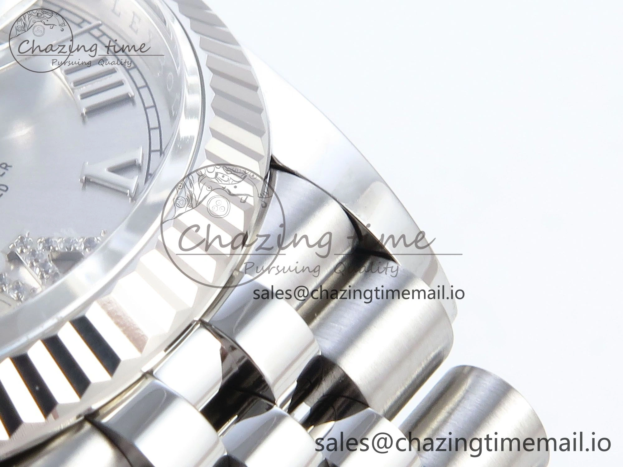 DateJust 36 126234 EWEF Best Edition Silver Roman Dial on Jubilee Bracelet A3235