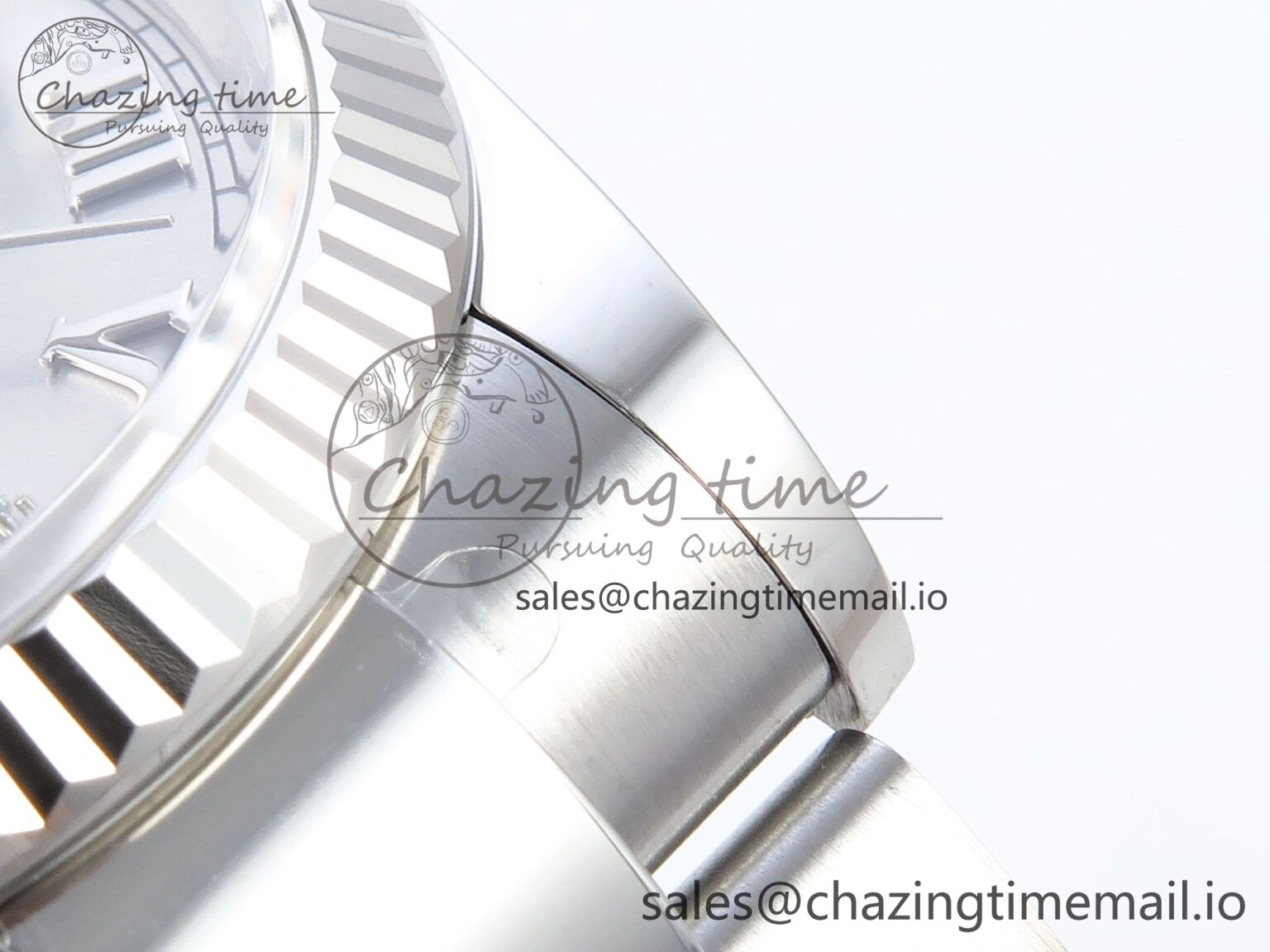 DateJust 36 126234 EWEF Best Edition Silver Roman Diamonds Dial on Oyster Bracelet A3235
